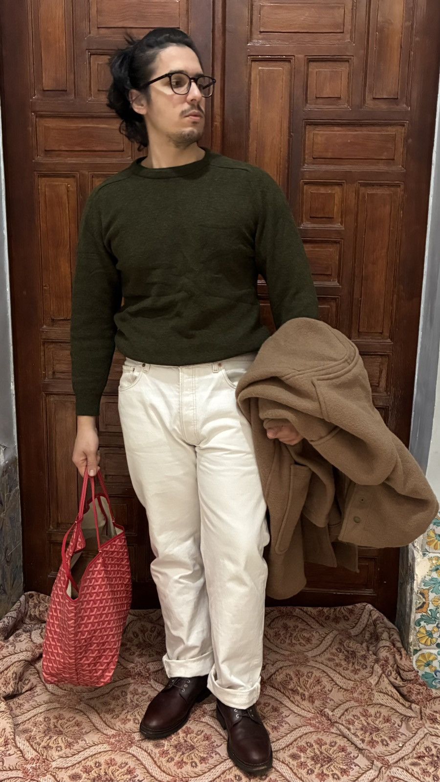 Other BLAINROE OF IRELAND IRISH MADE PURE LAMBSWOOL THICK SWEATER Size US M / EU 48-50 / 2 - 1 Thumbnail