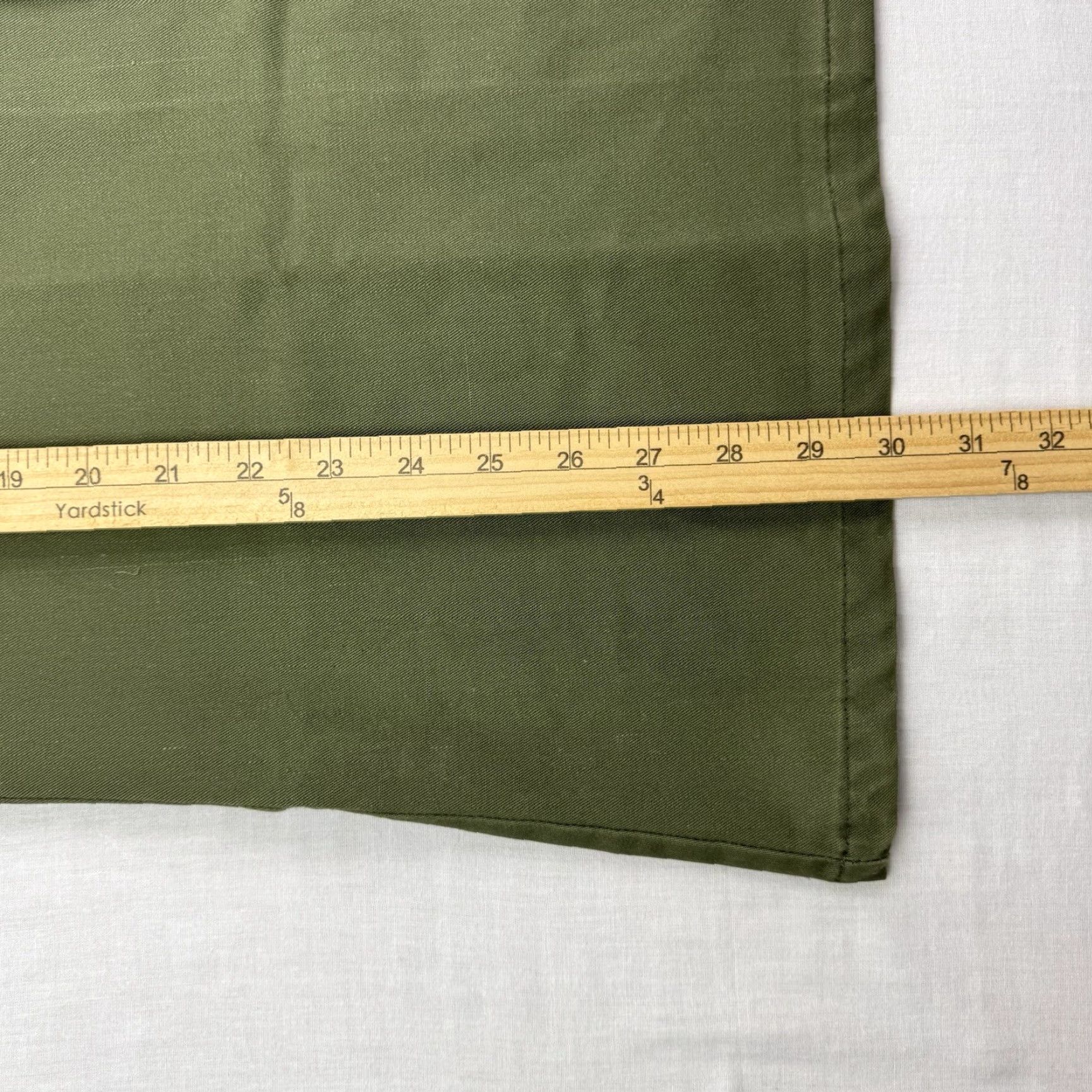 Vintage VINTAGE Army Button-Up Shirt Men's XL Green 1980s USA Military Reg/Regular Button-Front Size US XL / EU 56 / 4 - 6 Thumbnail