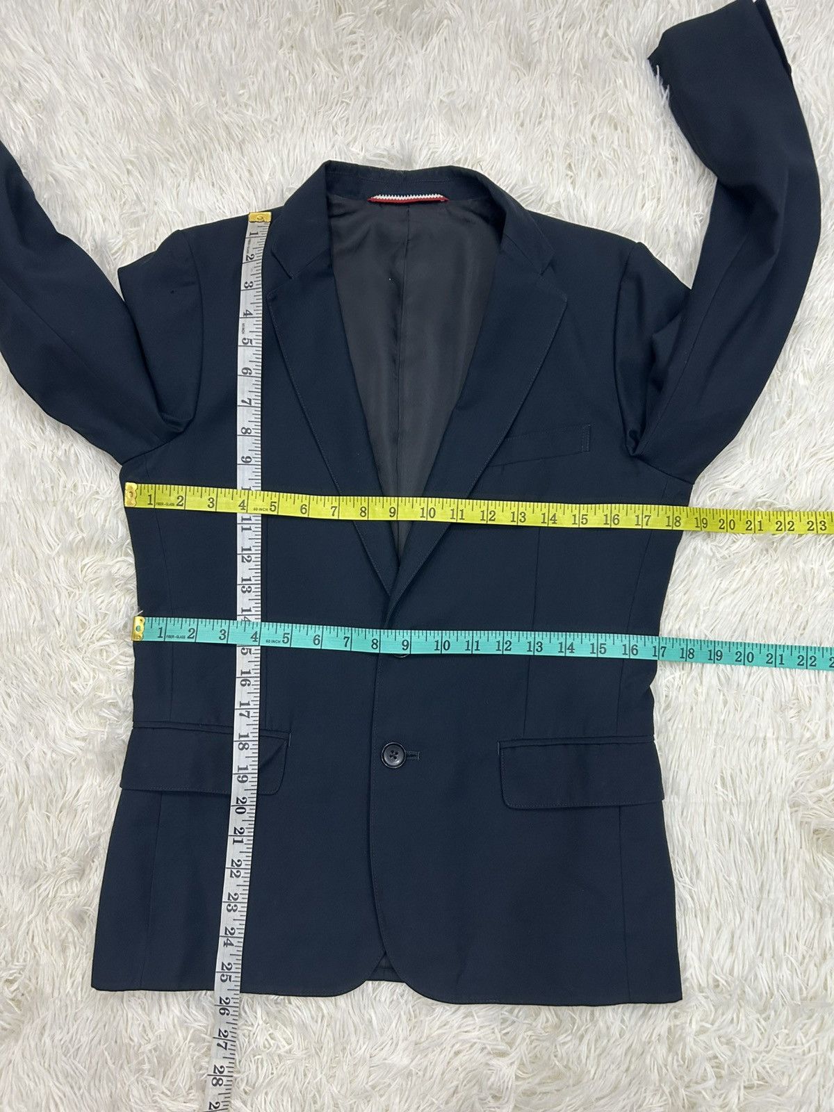 Japanese Brand × Journal Standard Journal Standard Polyester Rayon Blazer Jacket Size 40S - 8 Thumbnail