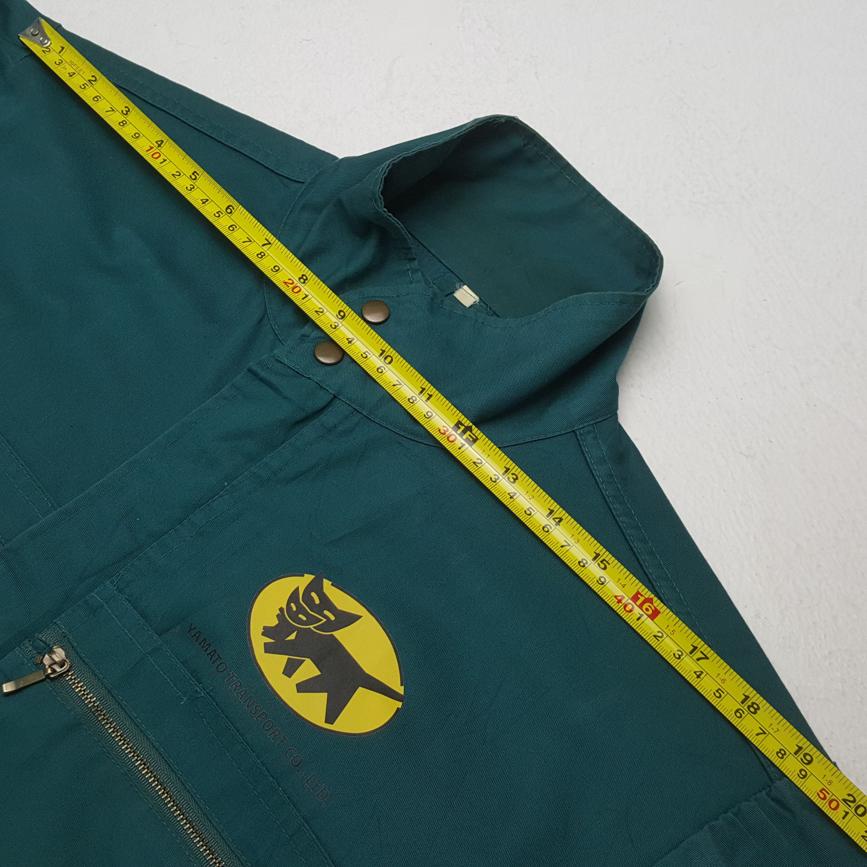 Japanese Brand × Vintage Vintage YAMATO TRANSPORT Japan Brand Custom Jacket C296N13 Size US M / EU 48-50 / 2 - 6 Thumbnail