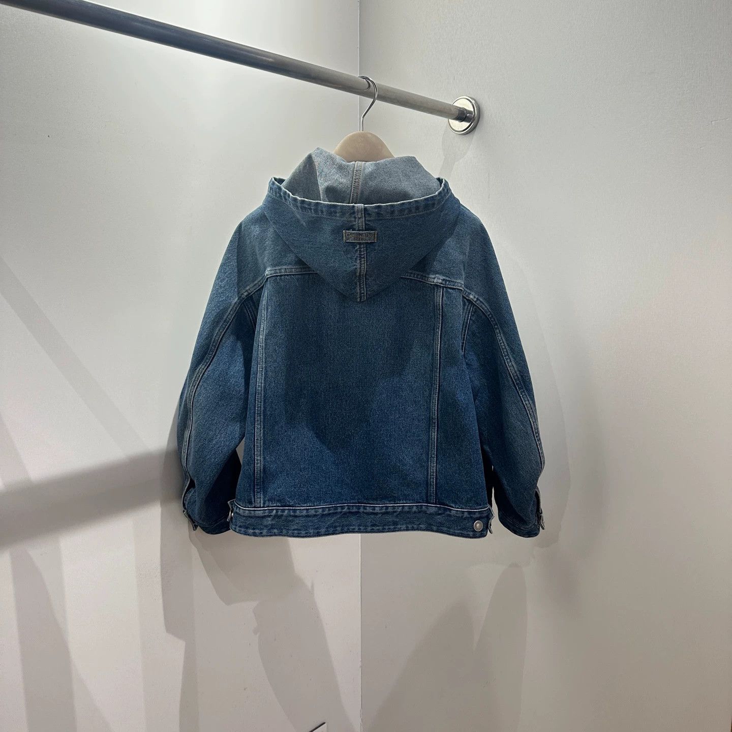Christian Dior Monsieur Dior may870 denim hooded long sleeve casual jacket 34 Size XS / US 0-2 / IT 36-38 - 2 Thumbnail