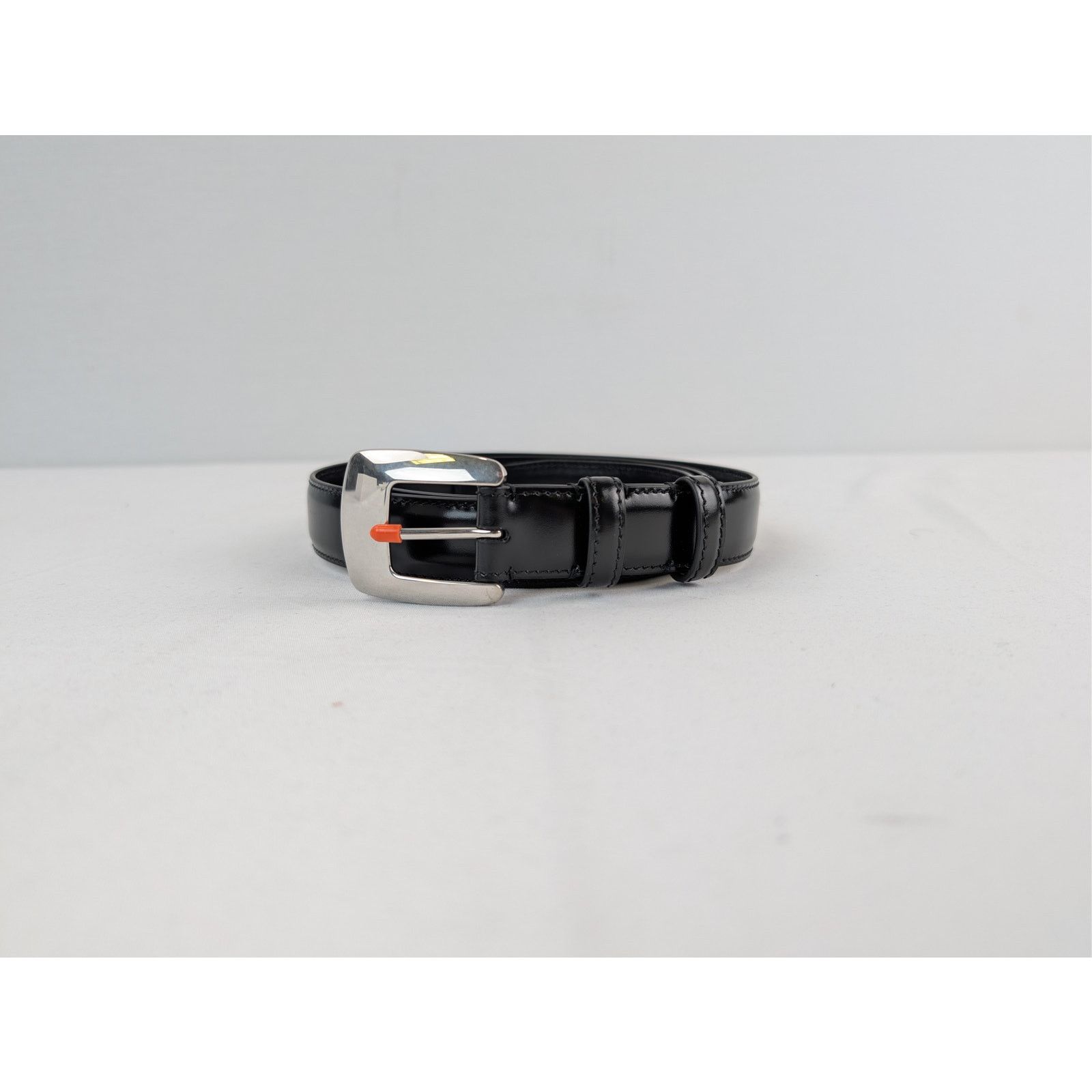 Celine o1rshd1 Size: 95cm / Men's Belt in Black Size 38 - 2 Thumbnail