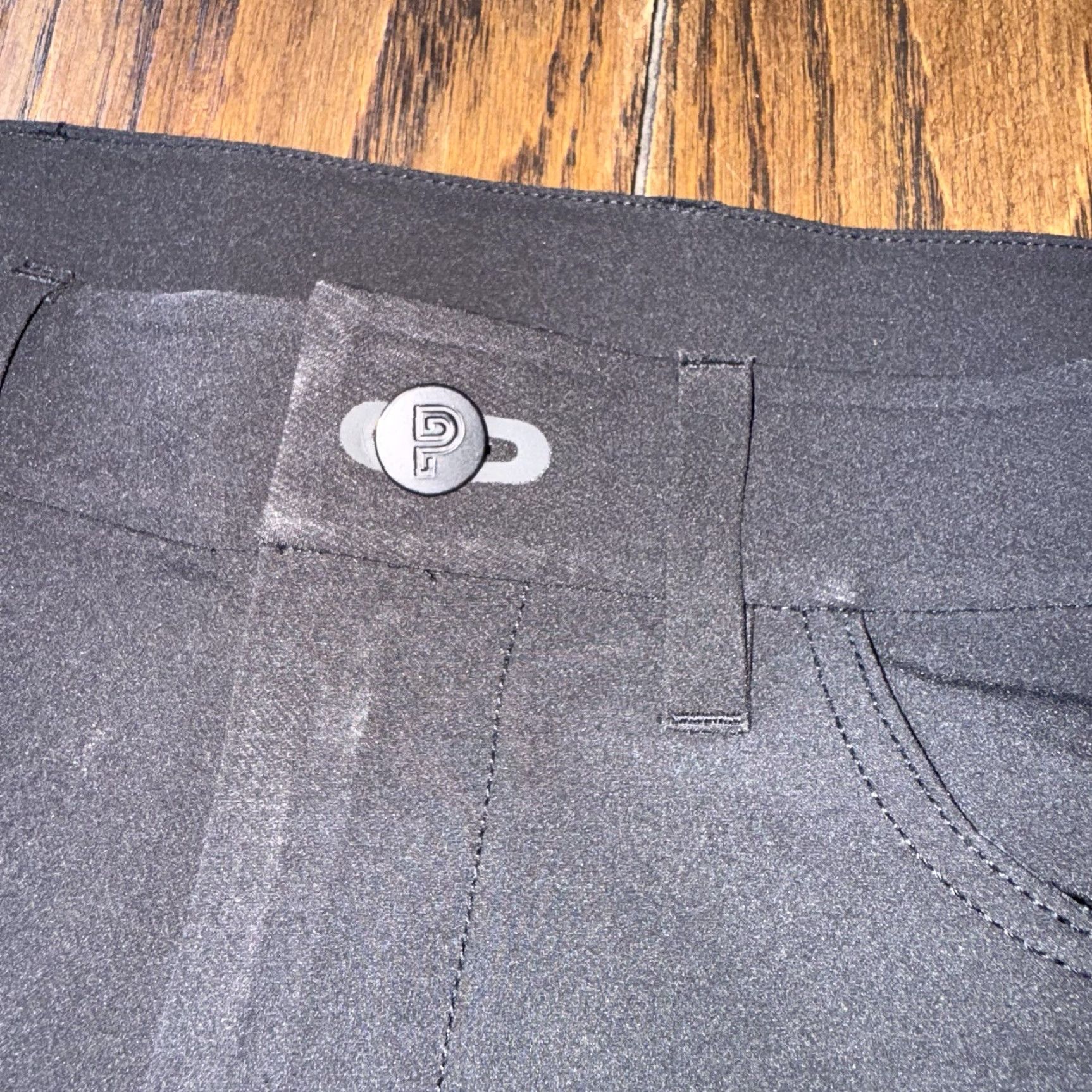 Vintage Public Rec Pants Mens 32x28 Black Chino Slim Straight Stretch Workday Size US 32 / EU 48 - 4 Thumbnail
