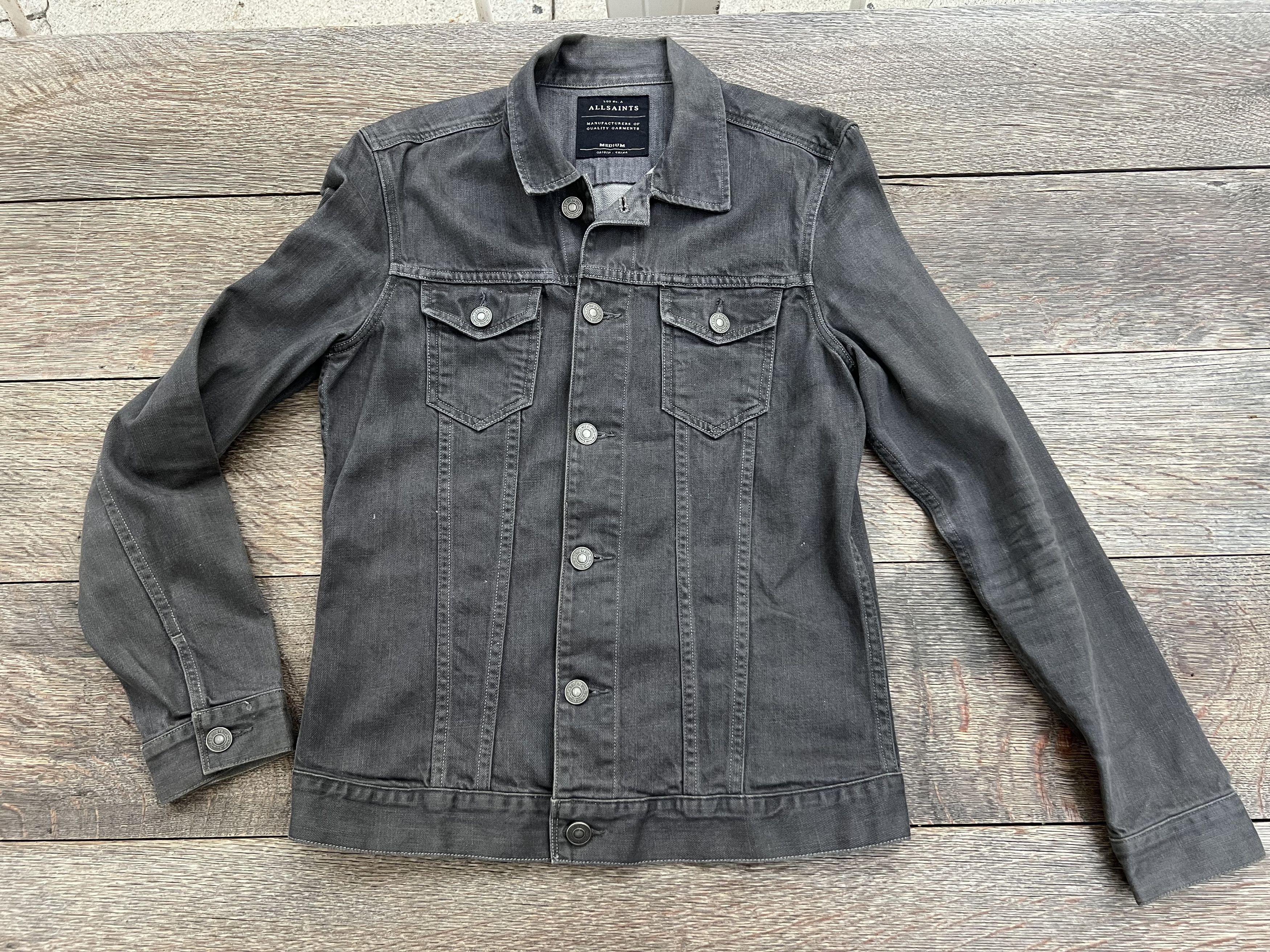 Allsaints Denim Jacket Size US M / EU 48-50 / 2 - 1 Thumbnail