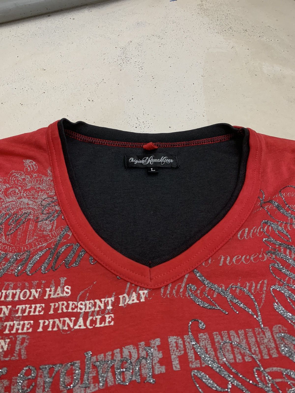 20471120 Original Remark Affliction Poem Balenciaga Junya Y2k Style Size US L / EU 52-54 / 3 - 8 Thumbnail