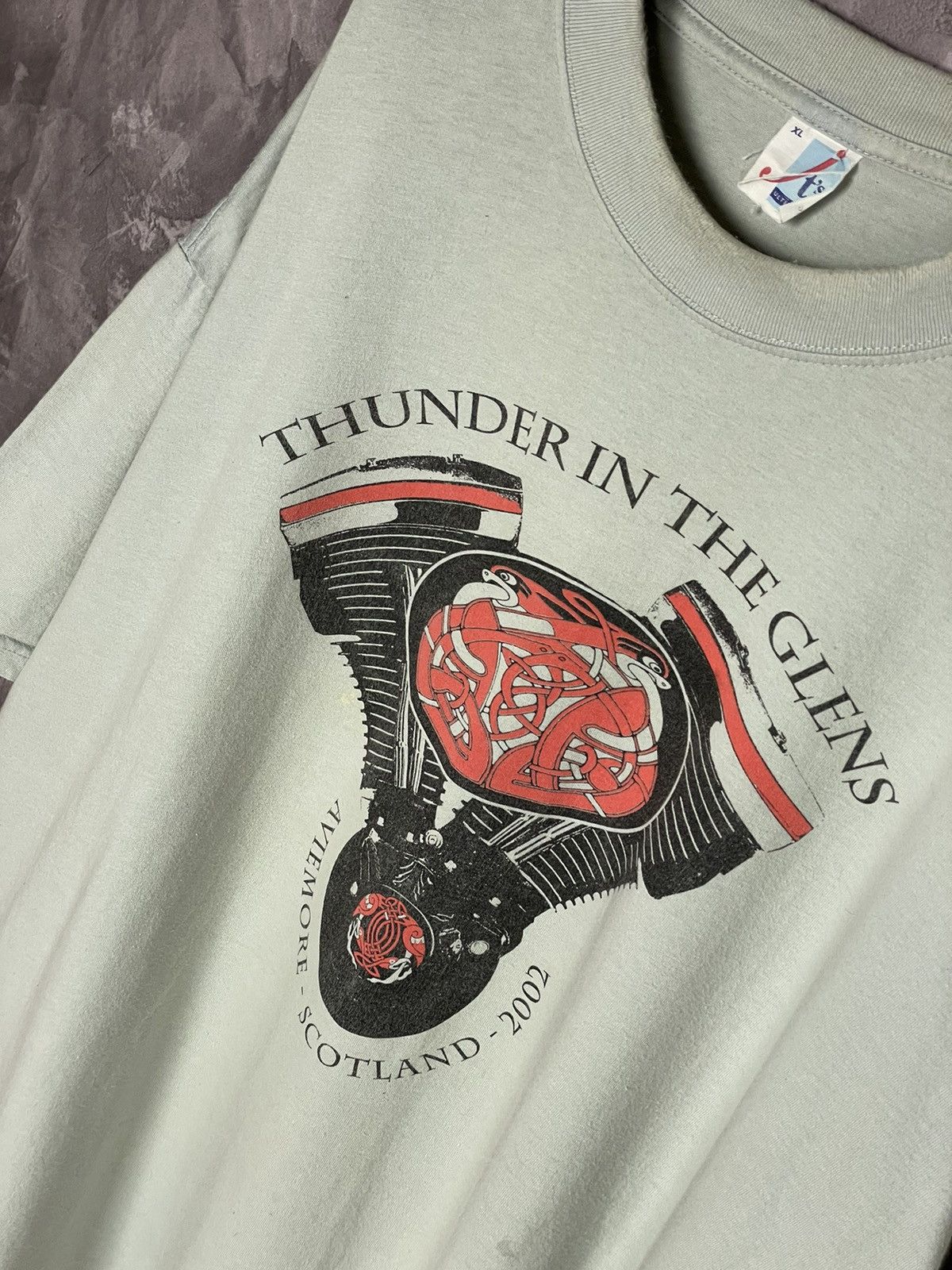 Band Tees Vintage Harley Davidson Scotland T-Shirt 2002 Size US L / EU 52-54 / 3 - 7 Thumbnail