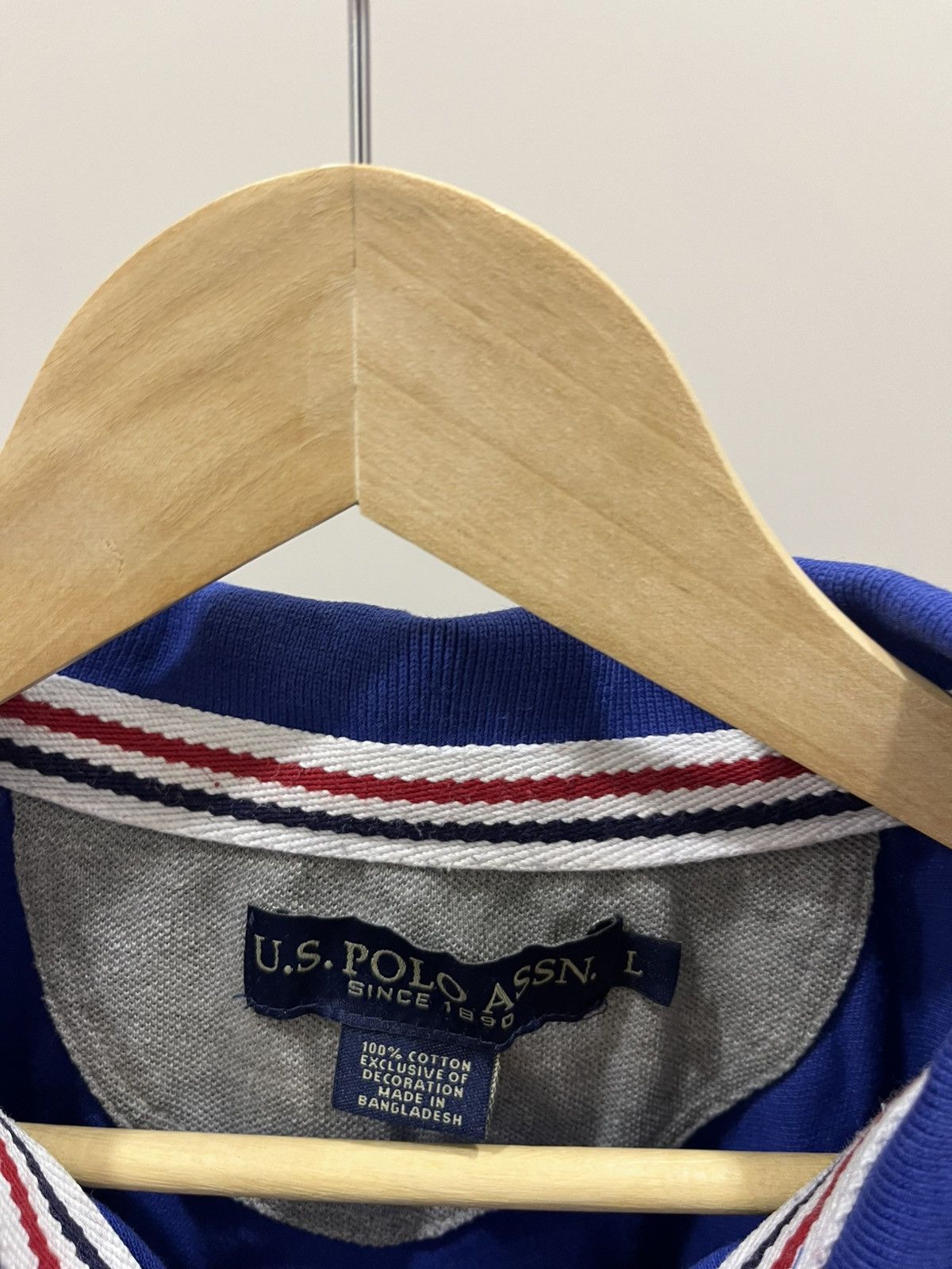 Vintage VINTAGE POLO RALPH LAUREN RUGBY 3 BIG PONY Polos T- shirt Size US L / EU 52-54 / 3 - 5 Thumbnail