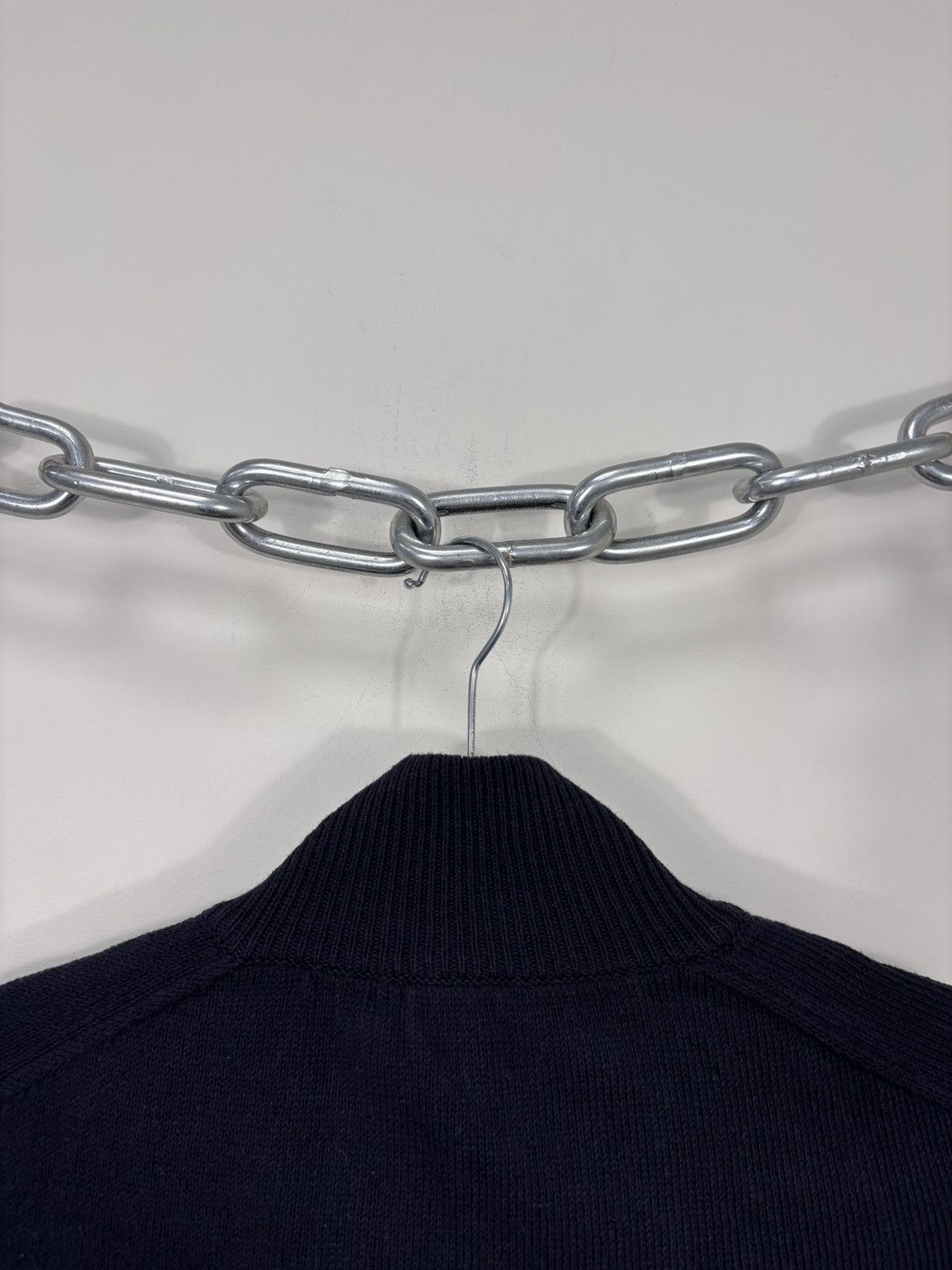 Etro Etro Milano Men’s Navy Blue Cotton Knit Full Zip Sweater Size US L / EU 52-54 / 3 - 17 Thumbnail