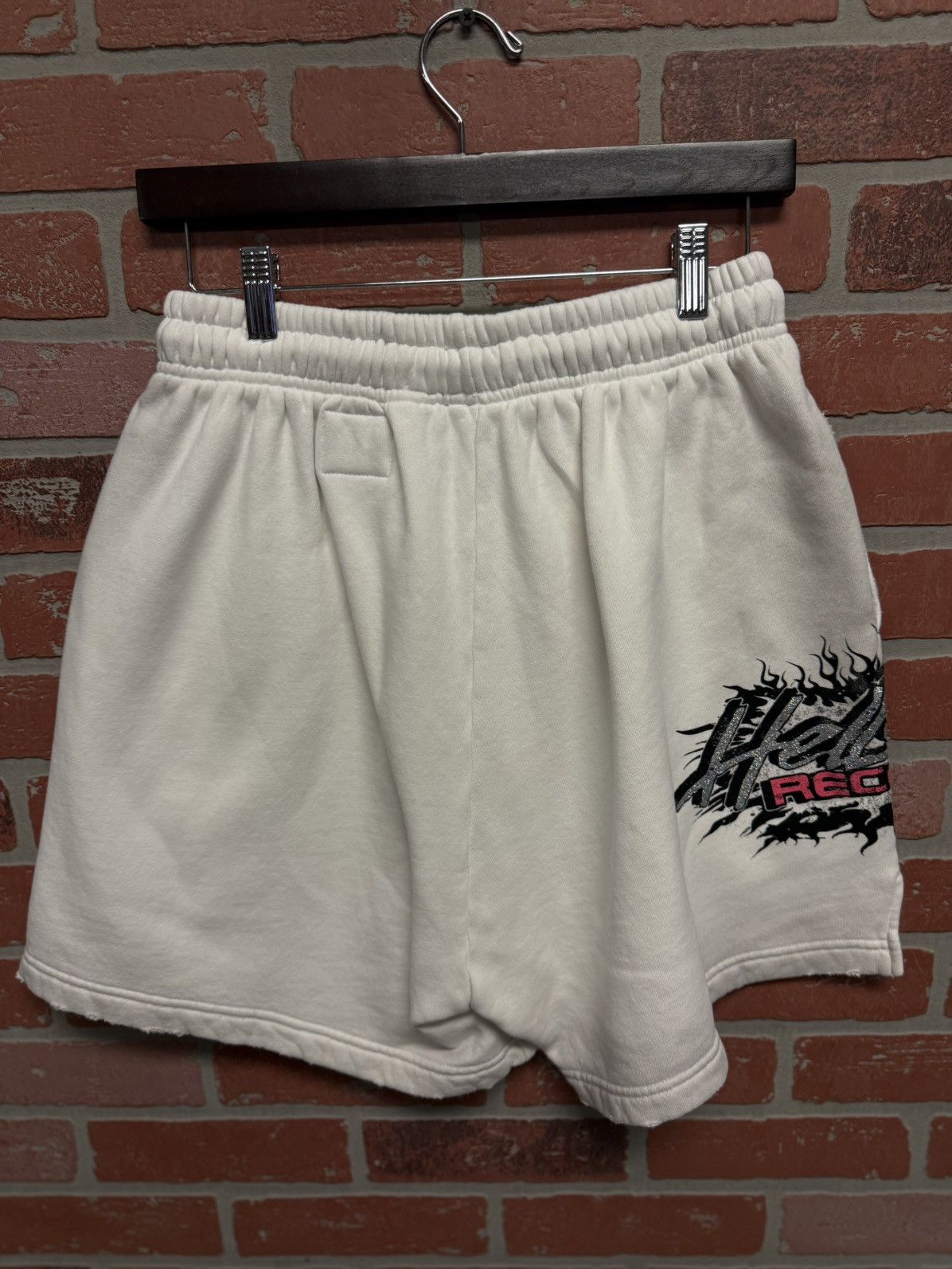HELLSTAR Hellstar Records Shorts White Size Small Size US 30 / EU 46 - 7 Thumbnail