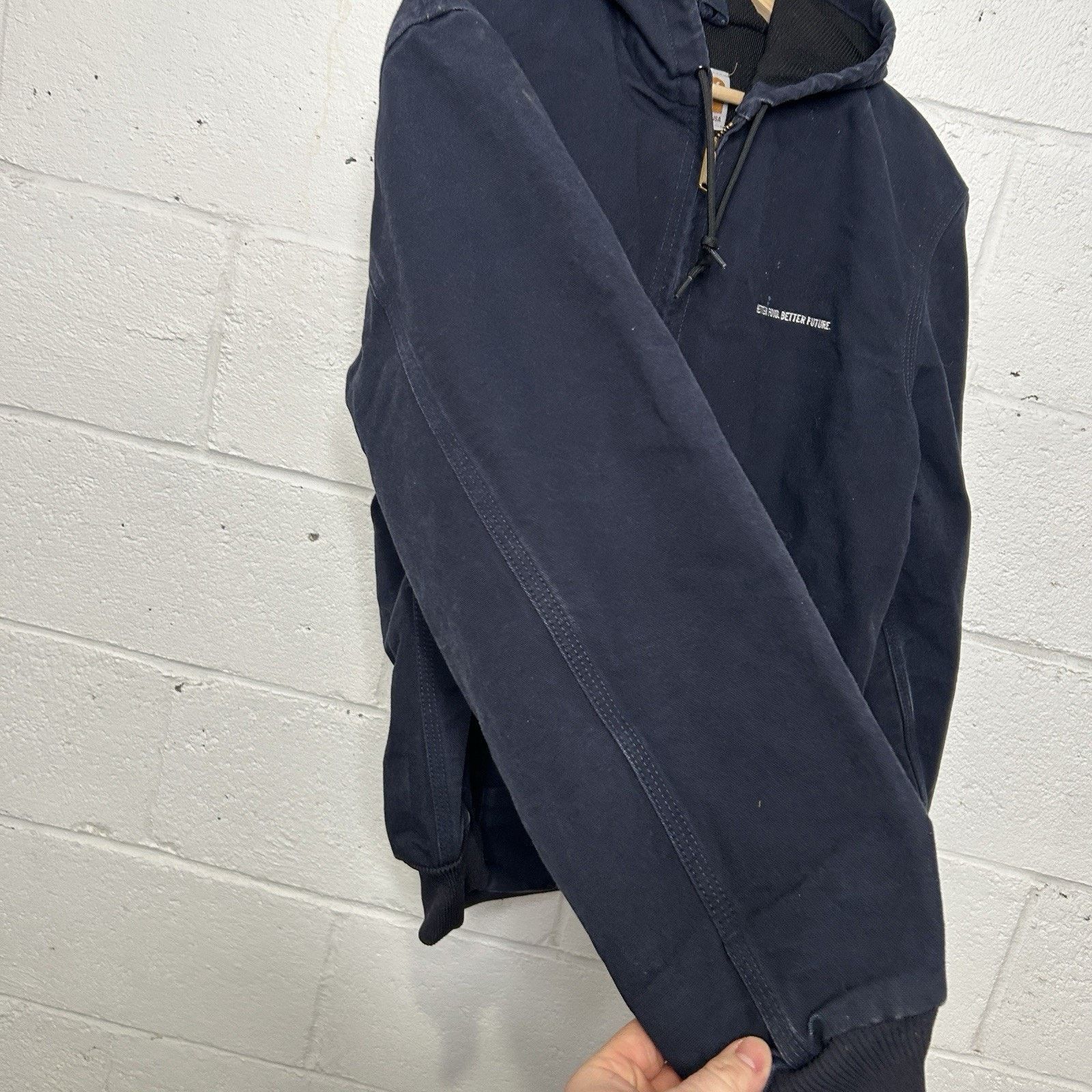 Carhartt Carhartt Thermal-Lined Hooded Active Jacket “Dark Navy” J131 Size US S / EU 44-46 / 1 - 6 Thumbnail