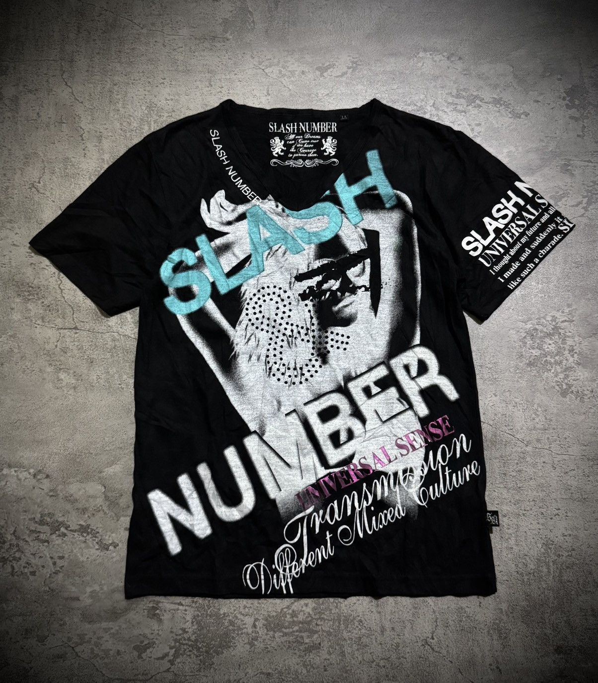 Hysteric Glamour Y2k Slash Number poem ifsixwasnine poem tshirt Size US M / EU 48-50 / 2 - 1 Thumbnail