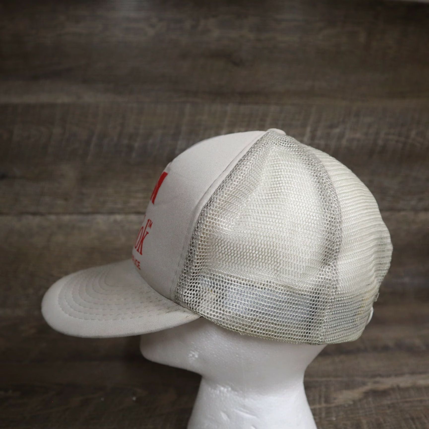 Vintage VINTAGE 3M Baseball Cap Beige Adjustable Adult One Size Men Hat Fiber Optics Style Size ONE SIZE - 5 Thumbnail