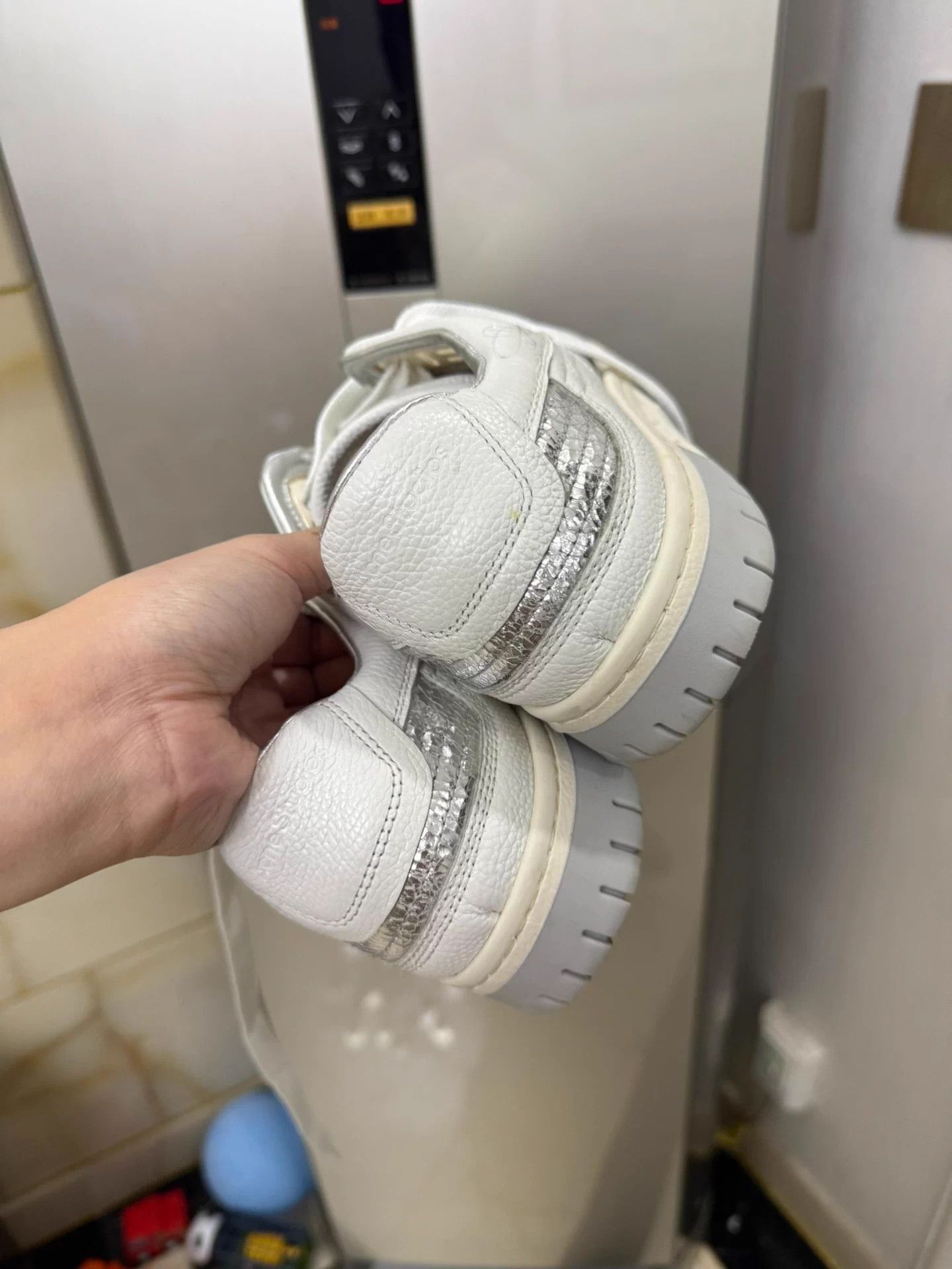 Acne Studios Acne Studios Wmns 38 Print White Kicks 2w 9/10 Authentic Size US 8 / IT 38 - 4 Thumbnail