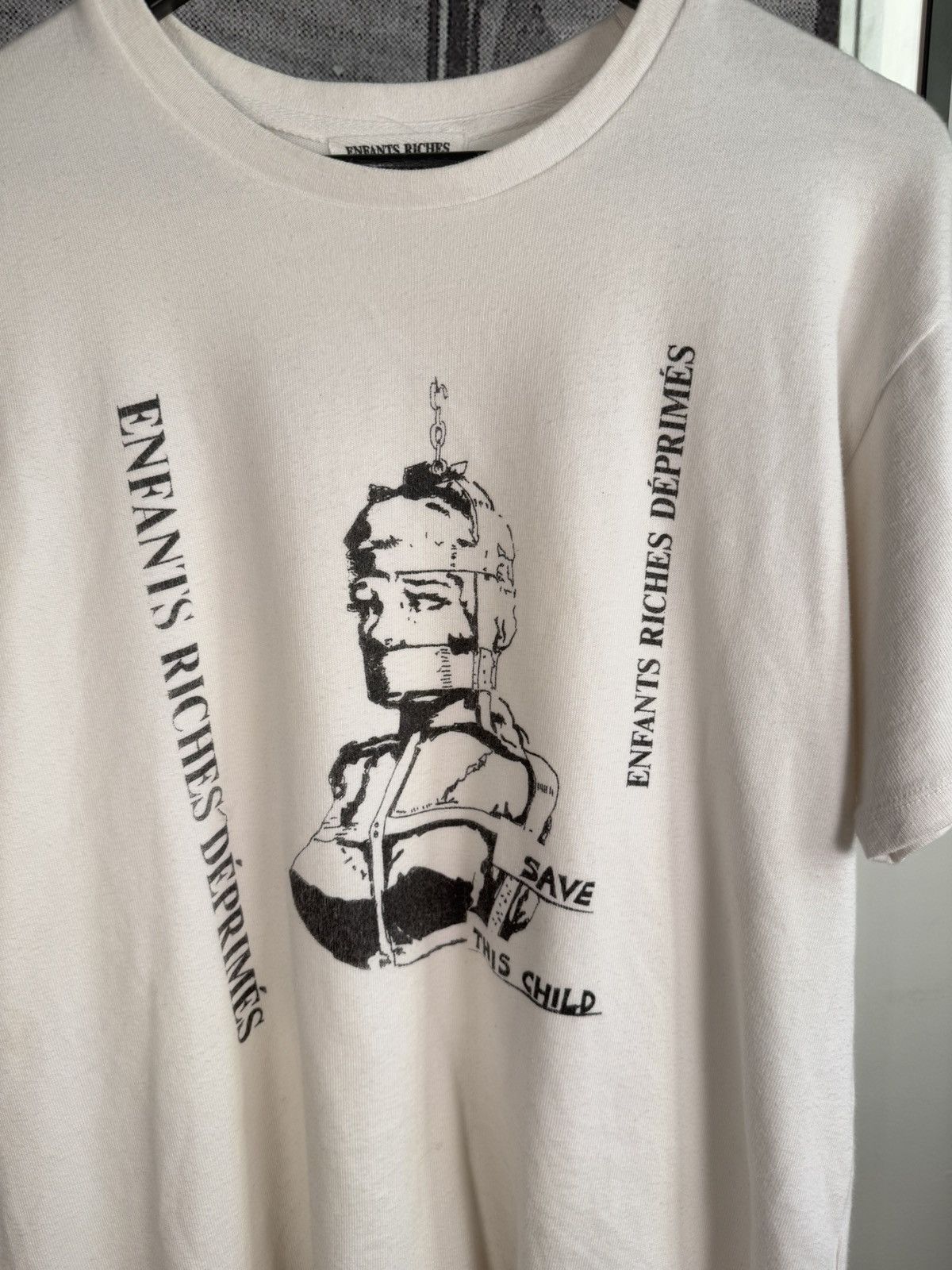 Enfants Riches Deprimes 🚭OG ERD GRAIL🚭 SPRING/SUMMER 2019 "SAVE THIS CHILD" SHIRT Size US L / EU 52-54 / 3 - 7 Thumbnail