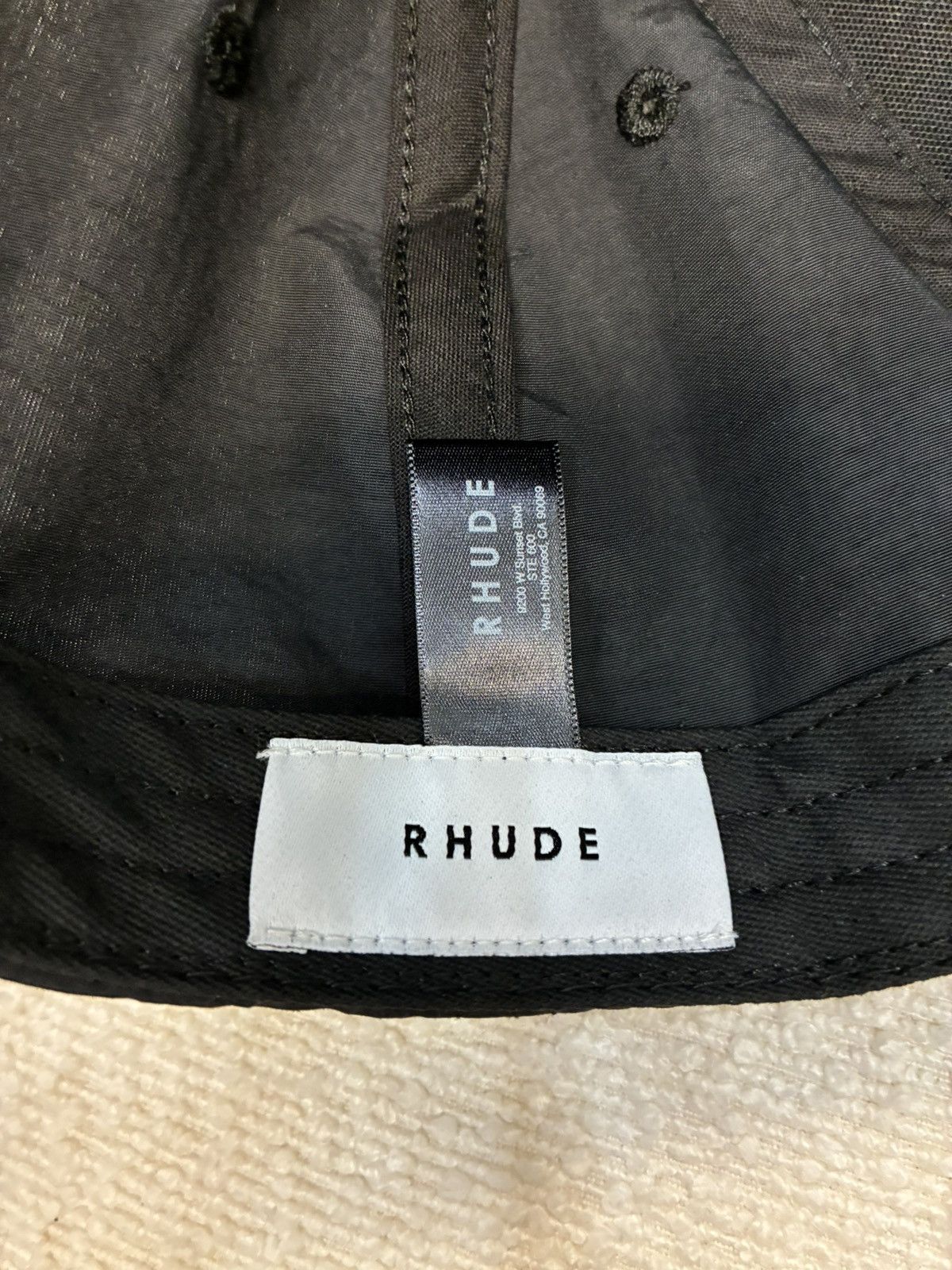 Rhude St Rhude Ski Club Hat Black Size ONE SIZE - 6 Thumbnail