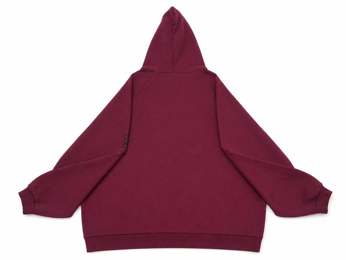 Fred Perry × Raf Simons Raf Simons x Fred Perry Burgundy Hoodie L BNWT Size US L / EU 52-54 / 3 - 4 Thumbnail
