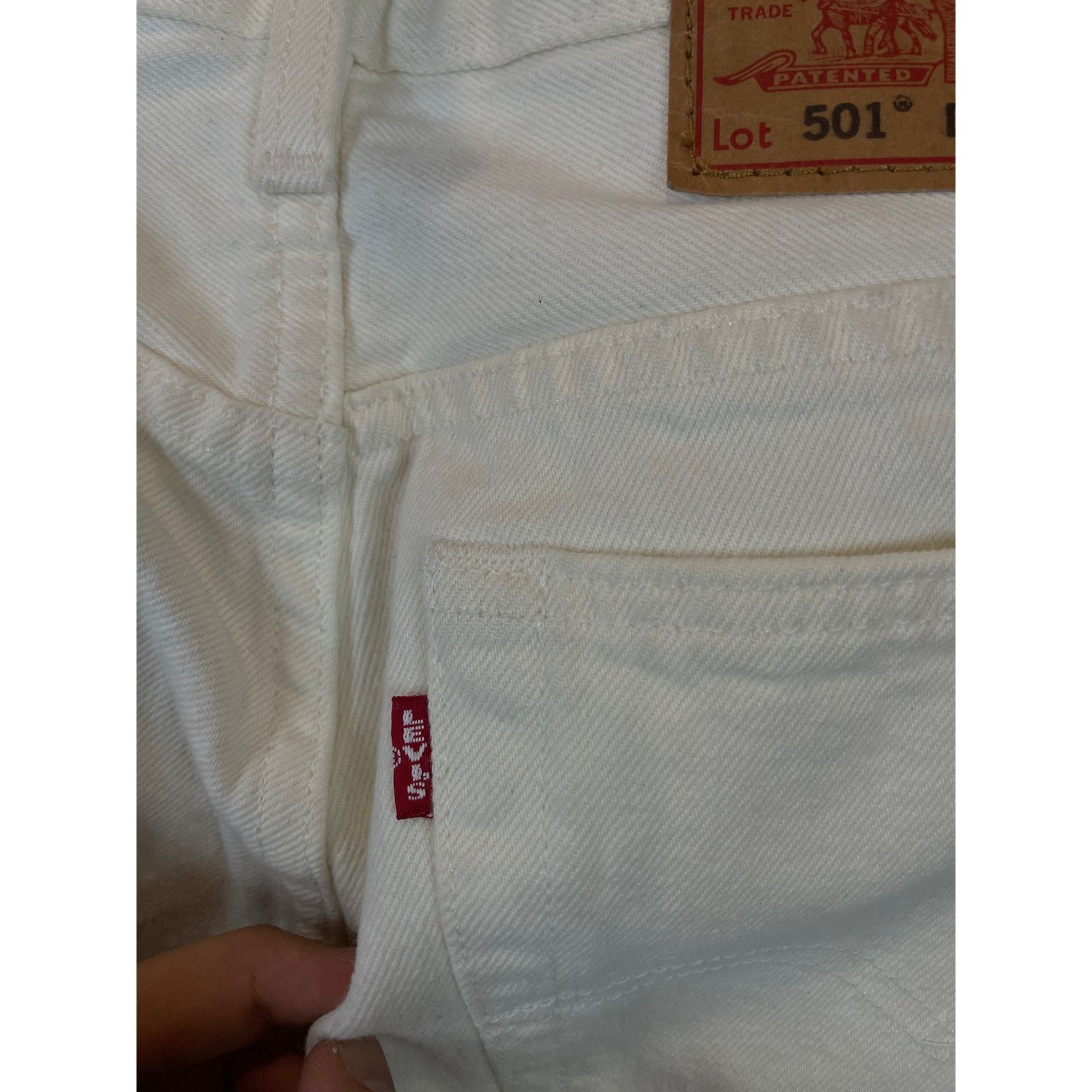 DENIM TEARS Denim Tears Cotton Wreath Jean White 31 Size US 31 - 4 Thumbnail
