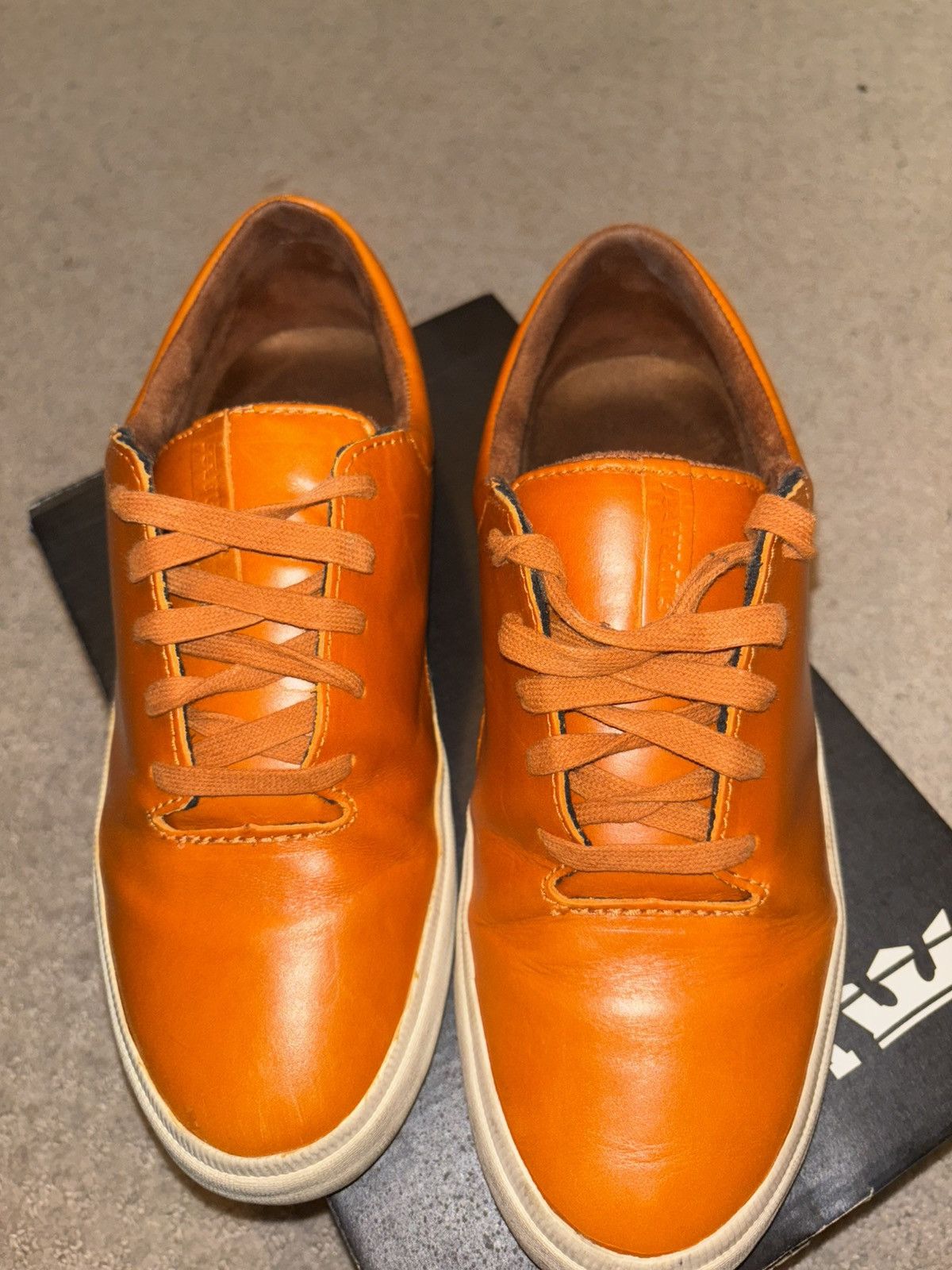 Vintage Supra Donavyn Caramel Leather Skate Sneakers Size US 8.5 / EU 41-42 - 5 Thumbnail