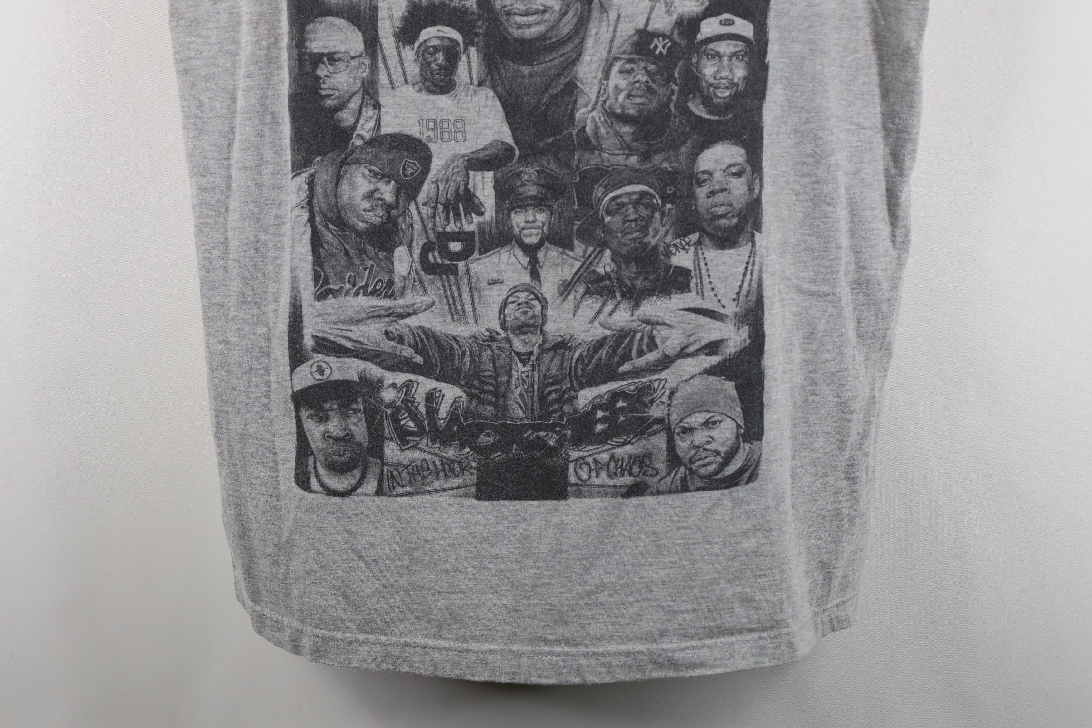 Vintage Vintage Y2K Streetwear Rap Steez Tank Top T-Shirt Gray Size US L / EU 52-54 / 3 - 3 Thumbnail