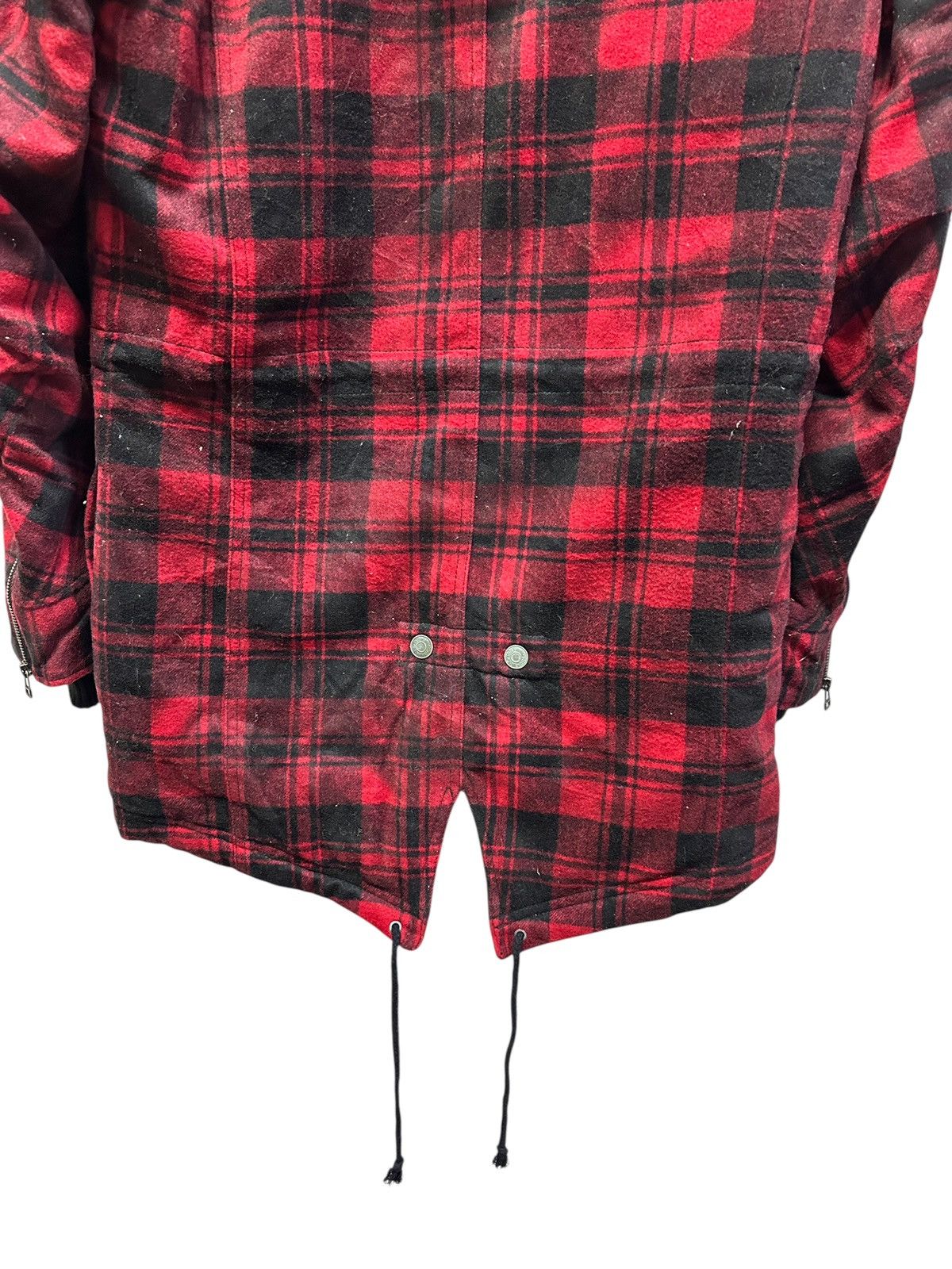 In The Attic 🔥in the attic faux fur punk tartan jacket Size US M / EU 48-50 / 2 - 17 Thumbnail