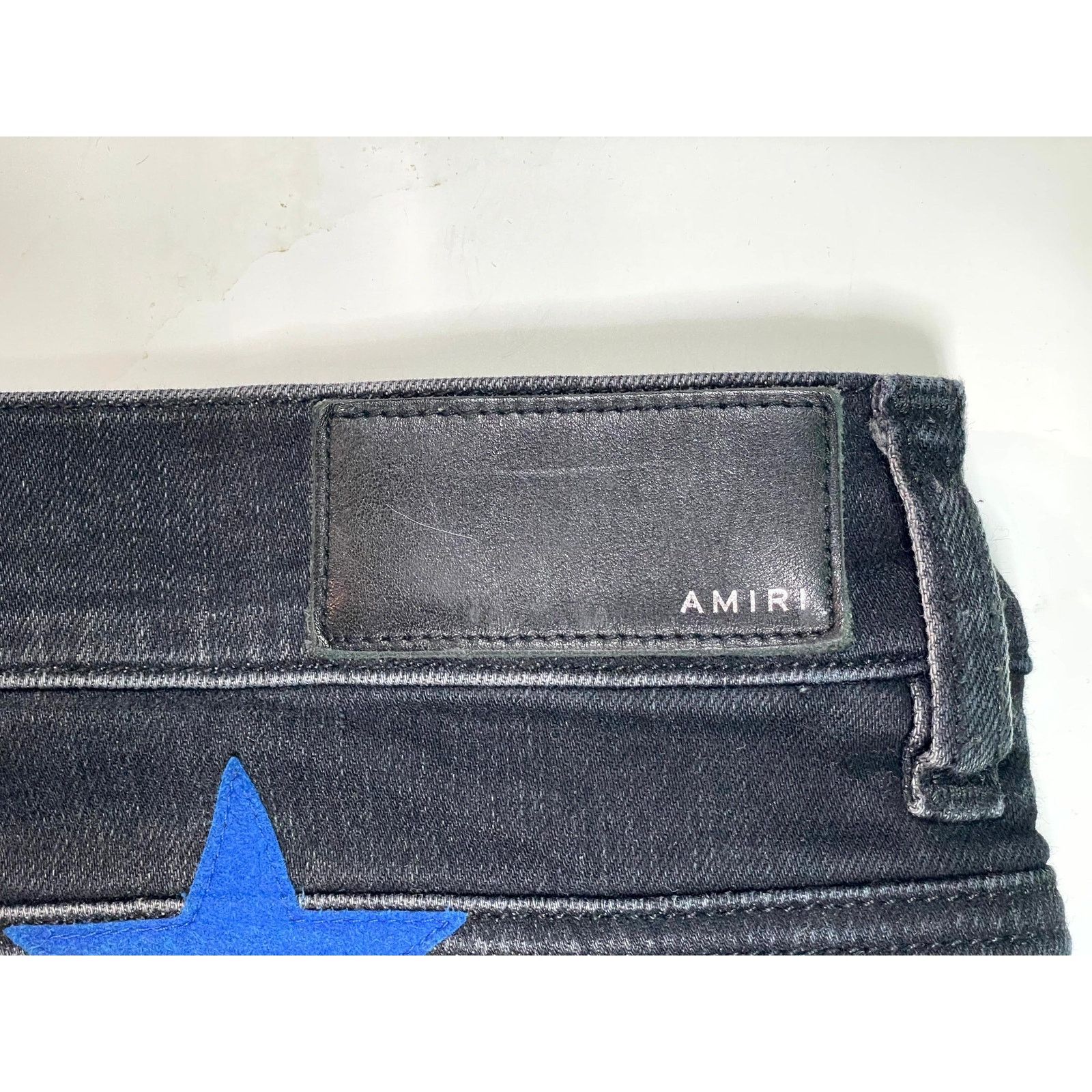 Amiri Amiri Chemist Blue & Black Jeans Size US 36 / EU 52 - 4 Thumbnail