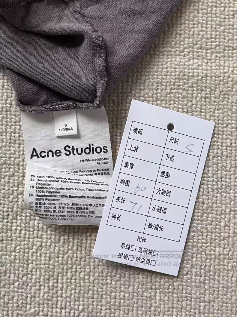 Acne Studios Acne Studios Ripped Two-Piece Long Sleeve T-Shirt, Purple Size S / US 4 / IT 40 - 5 Thumbnail