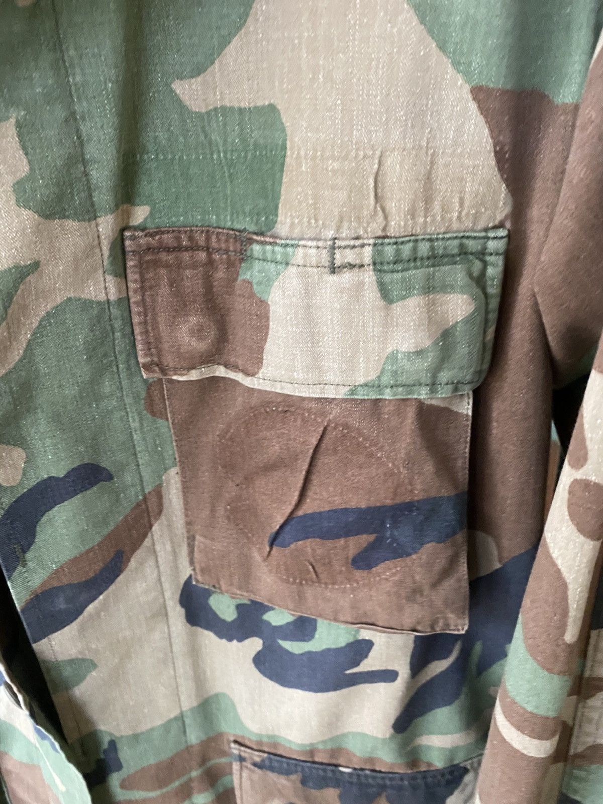 Vintage Camouflage BDU Field Shirt Size US S / EU 44-46 / 1 - 4 Thumbnail