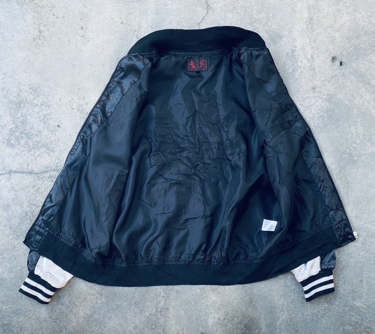 Japanese Brand Vintage Isshin Nyo Kagami sukajan souvenir jacket Size US L / EU 52-54 / 3 - 3 Thumbnail