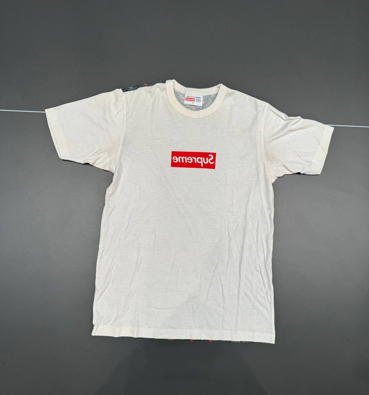 Comme des Garcons Supreme Supreme x Comme des Garcons SS13 Box Logo T Shirt Grailed