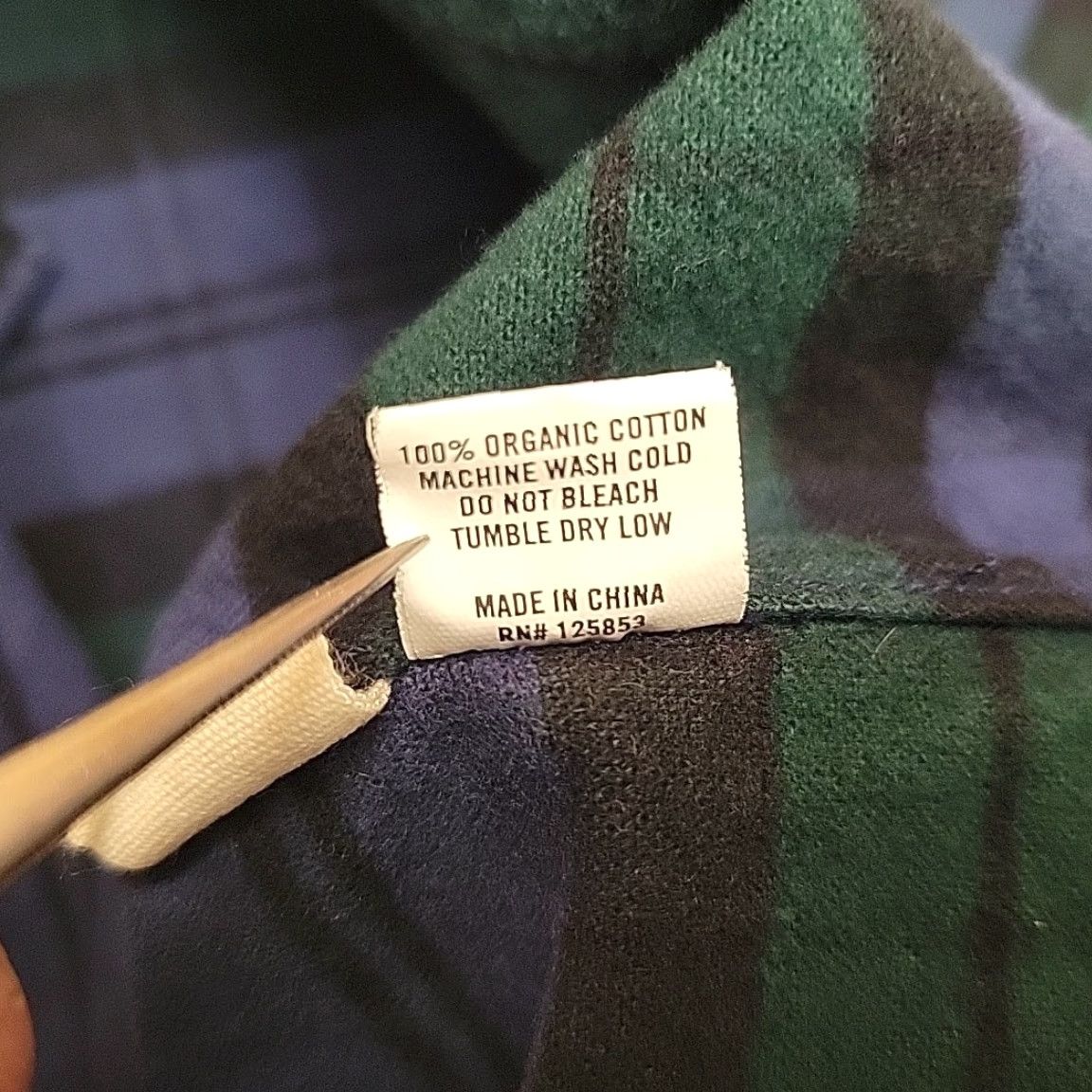 Taylor Stitch Taylor Stitch Shirt Men XS Blue Green 100% Organic Cotton Flannel Casual Classic Plaid Button-Up Collared Multicolor Pocketed Size US M / EU 48-50 / 2 - 5 Thumbnail