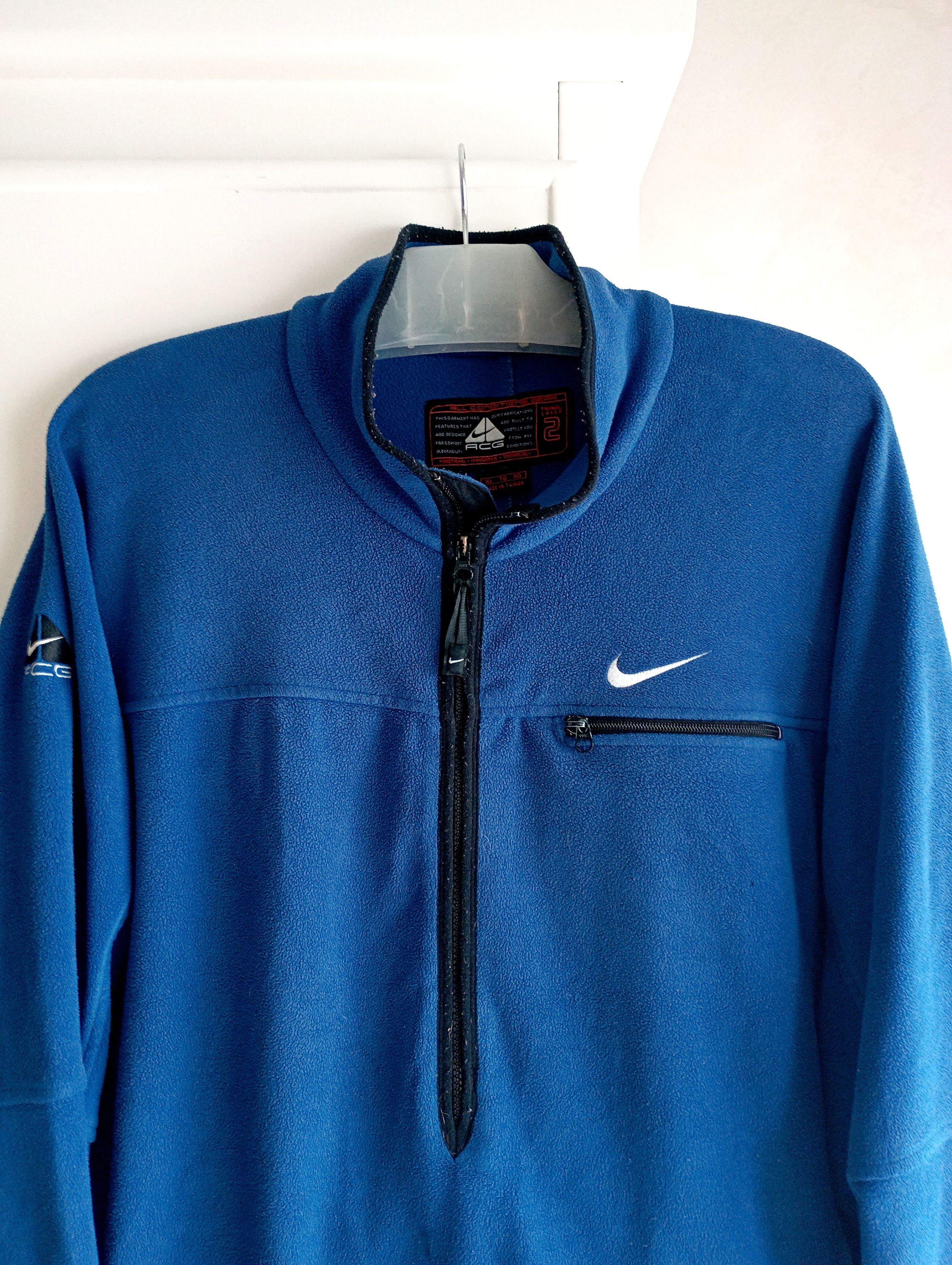 Nike Nike ACG Mens Vintage Fleece Jacket Size US XL / EU 56 / 4 - 2 Thumbnail