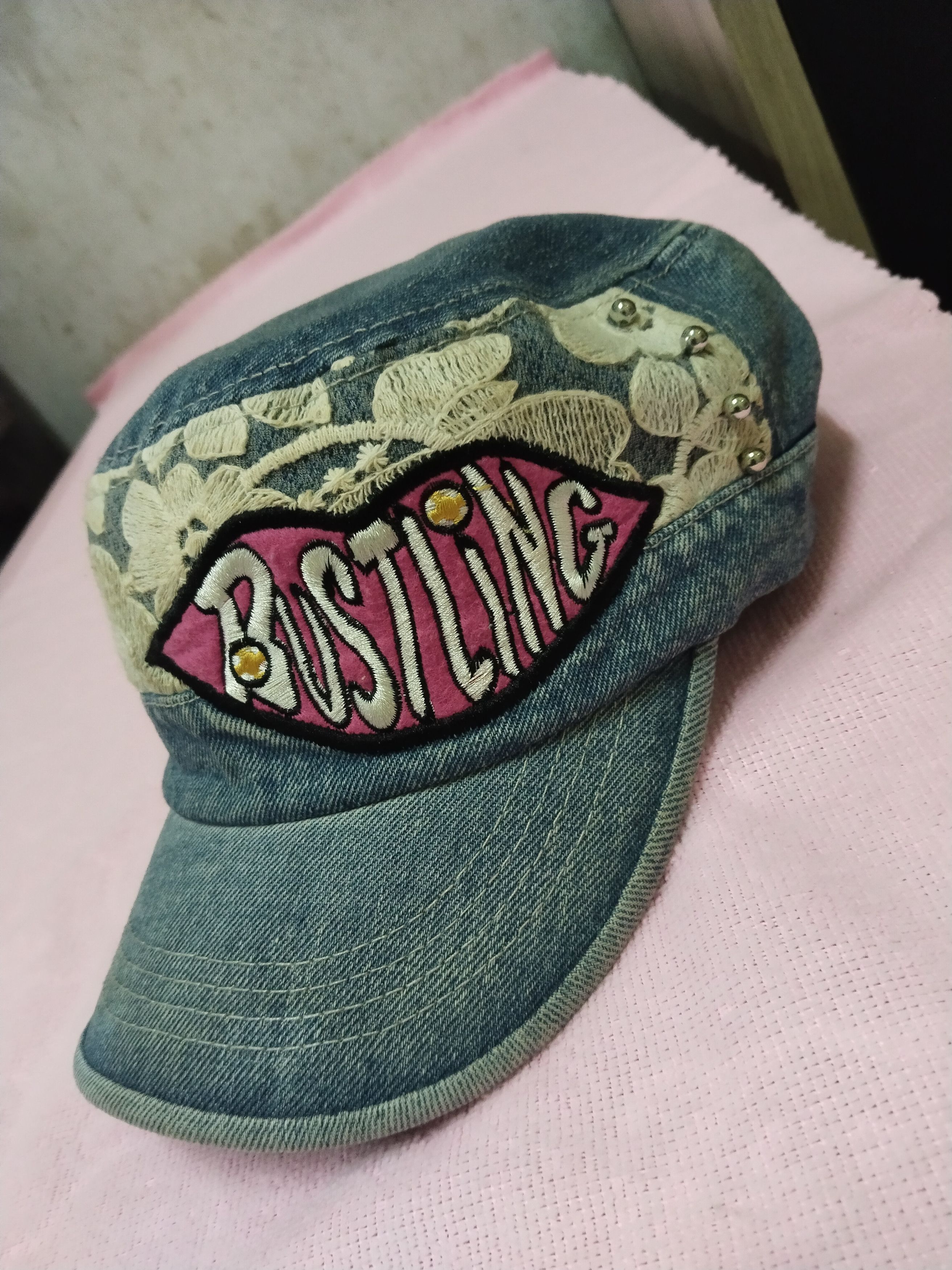 Japanese Brand CADET MILITARY DENIM STYLE BUSTLING GUANQUN CAP Size ONE SIZE - 2 Thumbnail