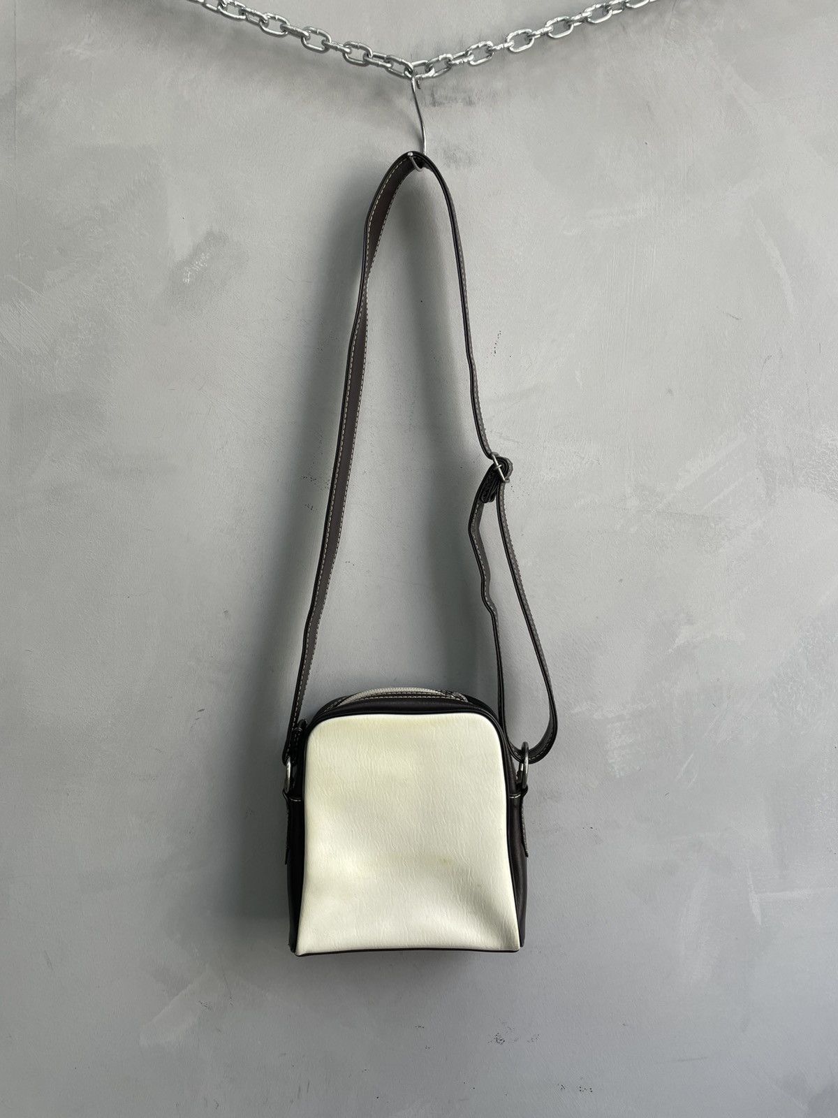 Diesel Retro Diesel leather hype messenger bag y2k Size ONE SIZE - 5 Thumbnail
