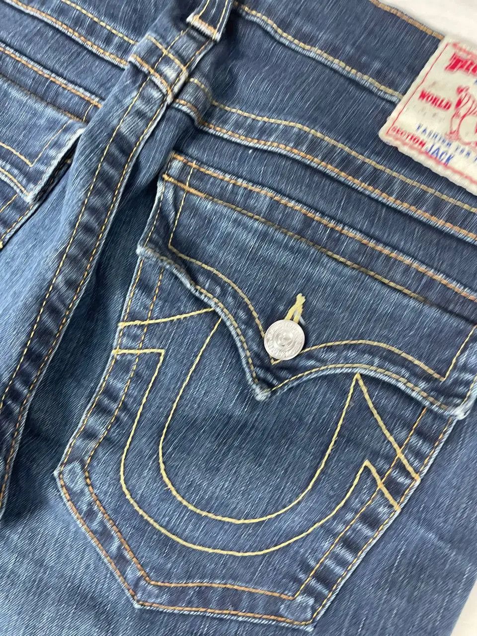 True Religion Vintage True Religion Jack Denim Jeans Baggy Y2K Japan Size US 34 / EU 50 - 17 Thumbnail