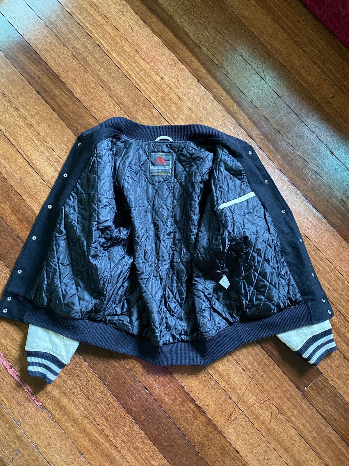 Tony Hawk 90s Tony Hawk- Embroidered Letterman Varsity Jacket Size US L / EU 52-54 / 3 - 10 Thumbnail