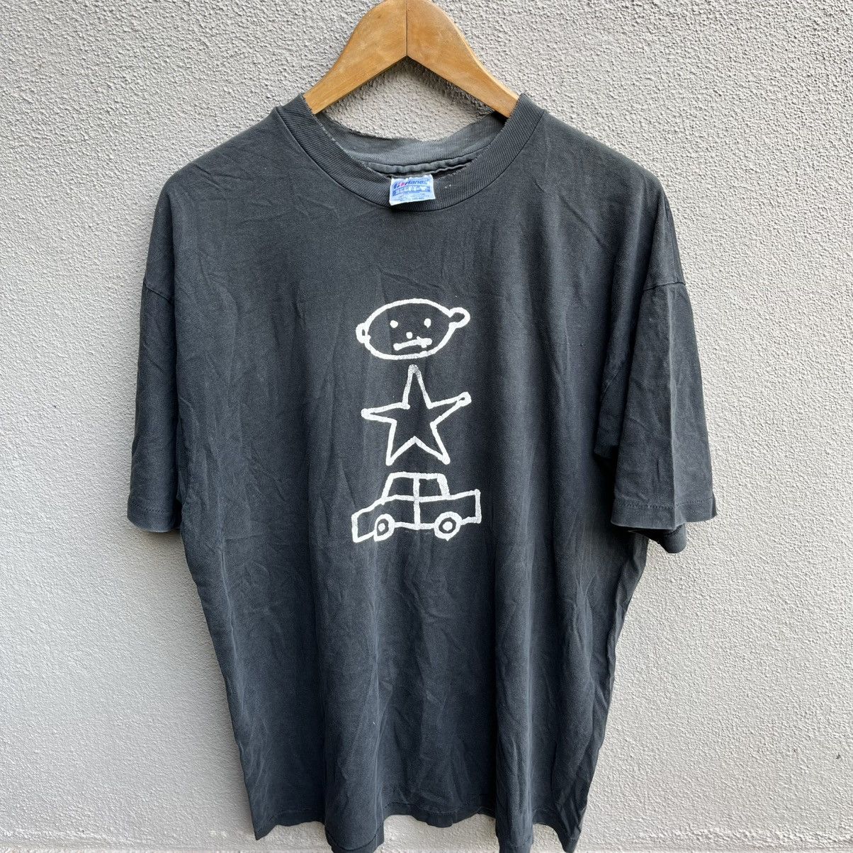 Band Tees Vintage U2 band tee disstressed sunfaded Size US XL / EU 56 / 4 - 2 Thumbnail