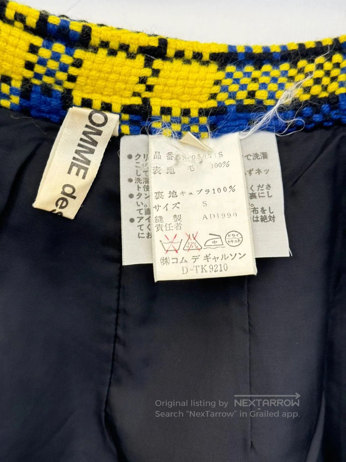 Comme des Garcons Comme des Garçons Plaid Mini Skirt. Size 24" / US 00 / IT 34 - 8 Thumbnail