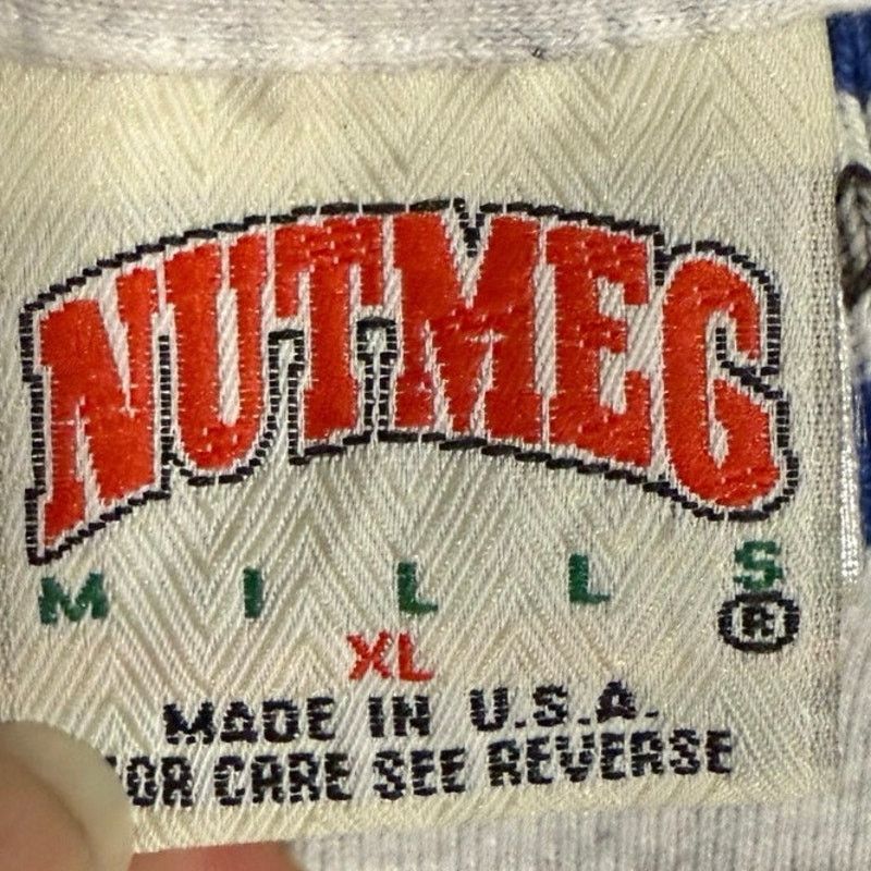 Nutmeg Vintage Blue Devils Ringer Tee Size US XL / EU 56 / 4 - 4 Thumbnail
