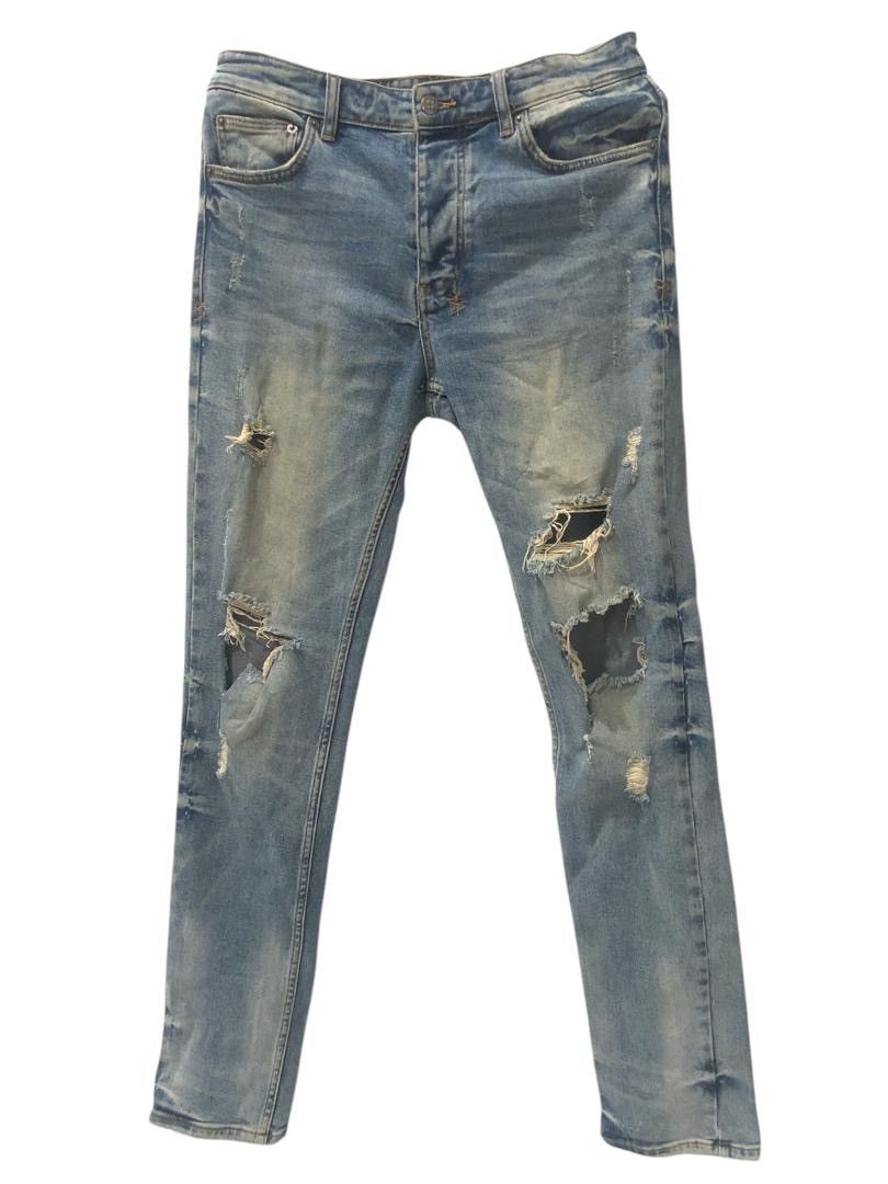 Designer × Ksubi Ksubi Jeans – Size 28 – Distressed Slim Fit Denim
