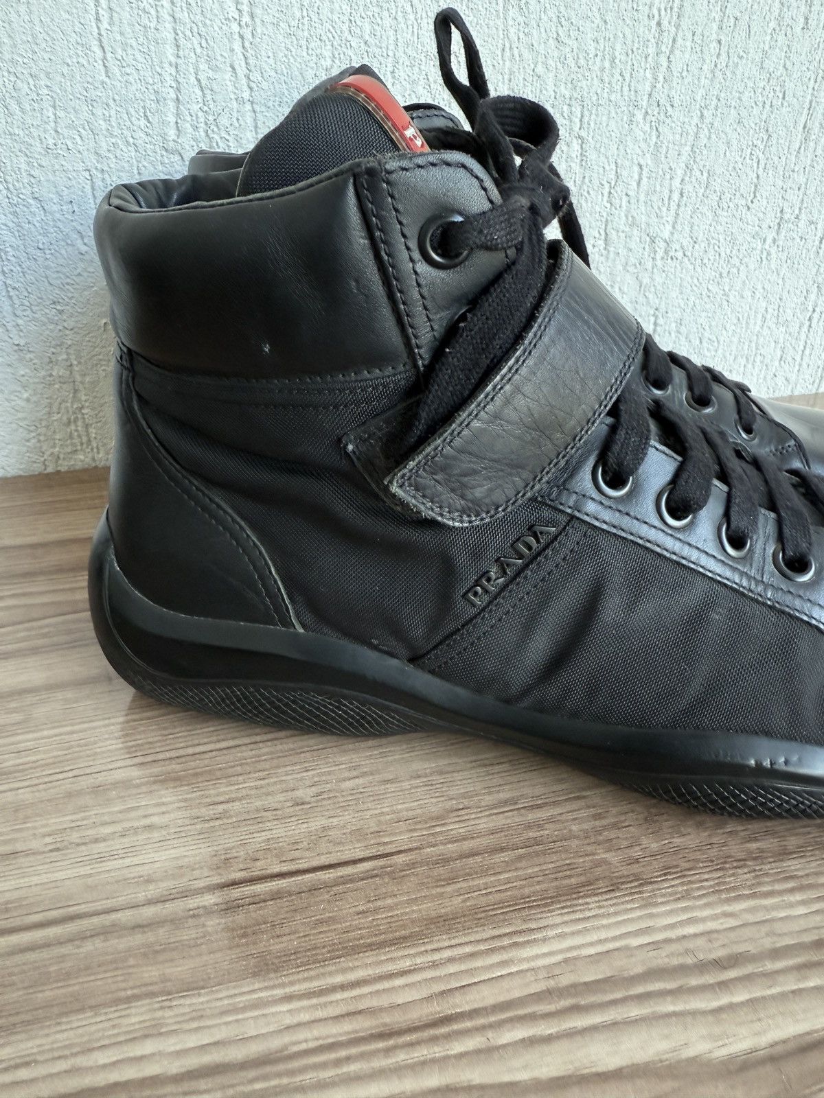 Prada America cup strap high Size US 9 / EU 42 - 11 Thumbnail