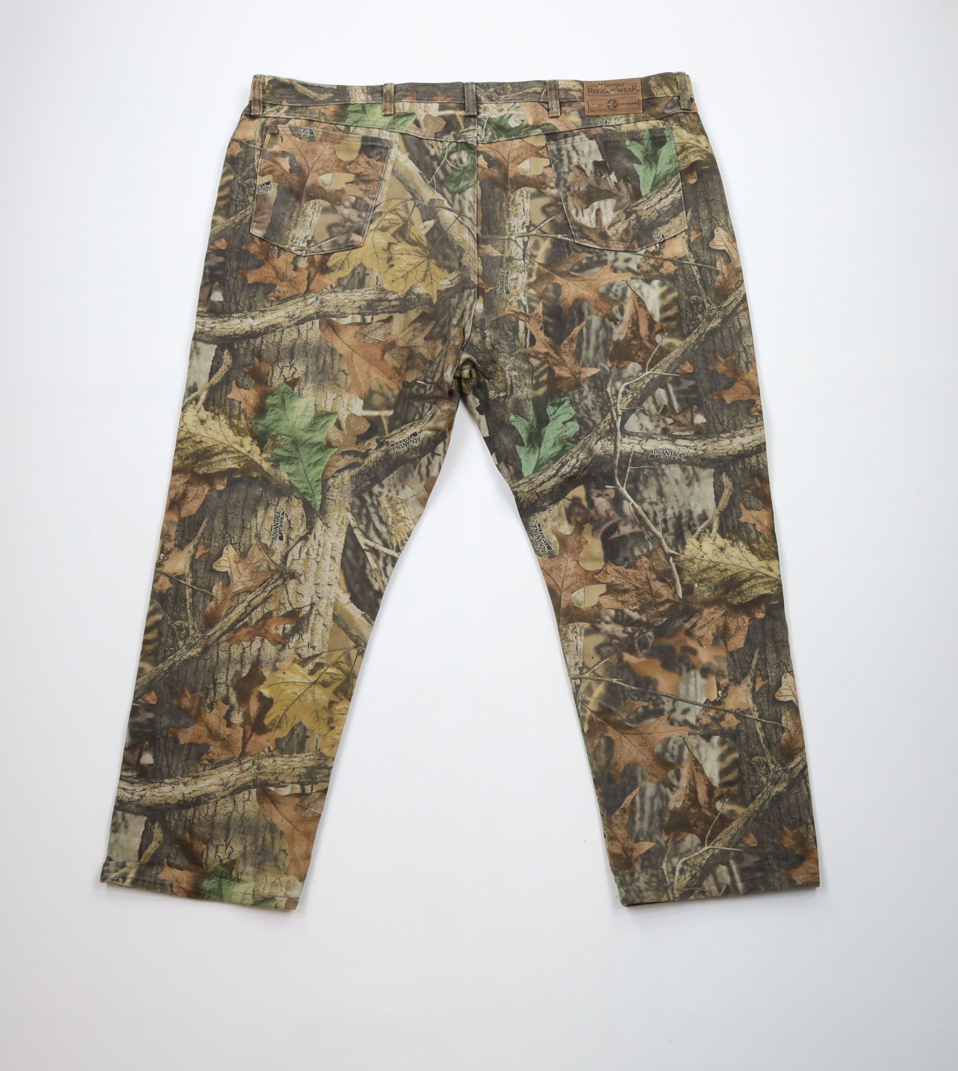 Vintage × Wrangler Vintage Wrangler Advantage Timber Camouflage Wide Leg Jeans Size US 44 / EU 60 - 2 Thumbnail