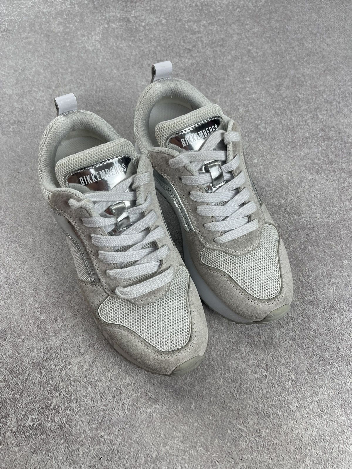 Dirk Bikkembergs Bikkembergs Lorely Low Top Sneakers White Size US 4.5 Size US 4.5 / IT 34.5 - 4 Thumbnail