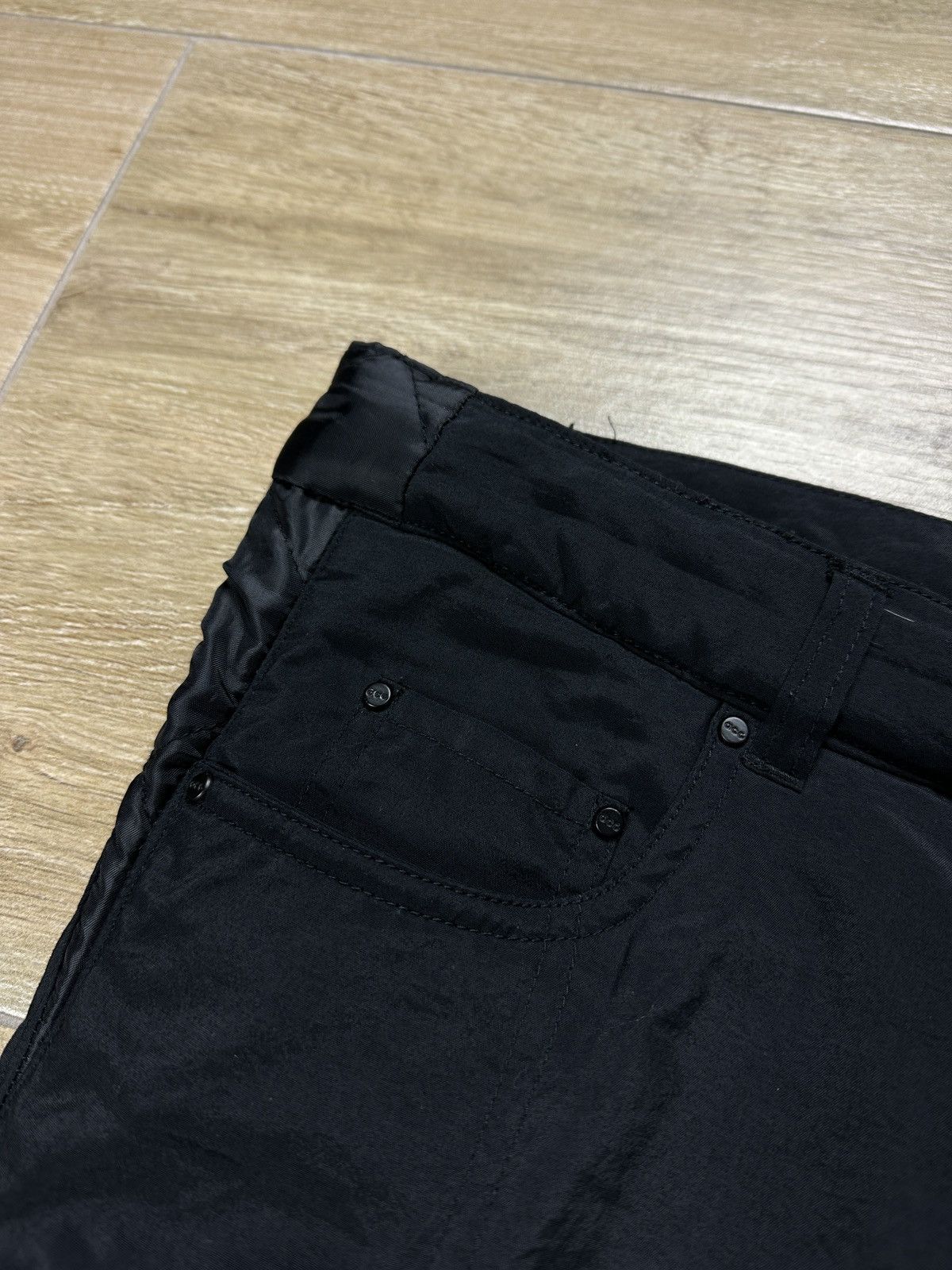 Nike × Nike ACG × Vintage Vintage Nike ACG Winter Fleece Black Pants Size 27" / US 4 / IT 40 - 5 Thumbnail