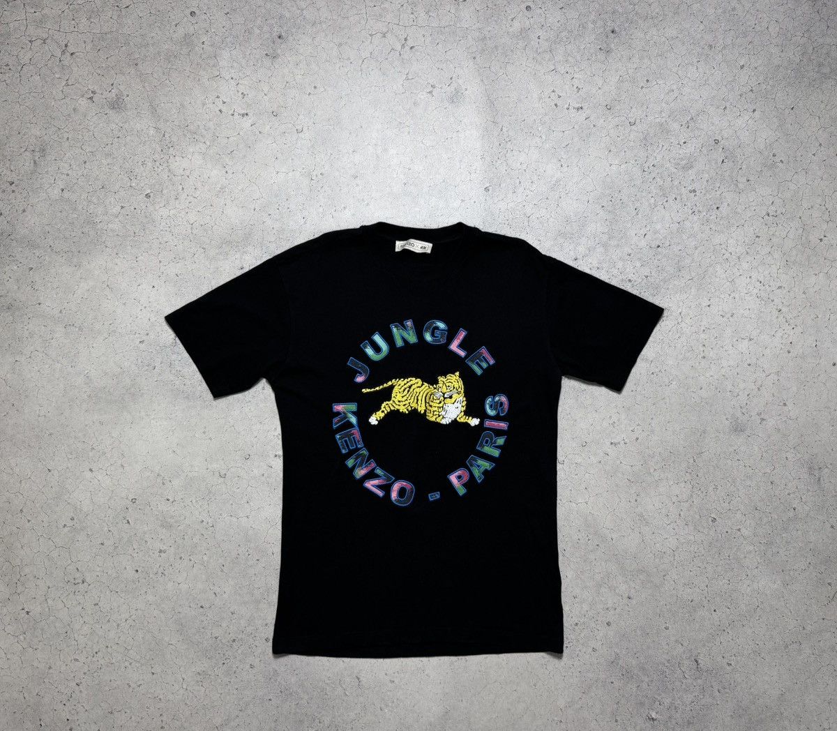 H&M × Kenzo Kenzo x H&M Jungle Paris Tiger Black Big Logo Size US M / EU 48-50 / 2 - 2 Thumbnail