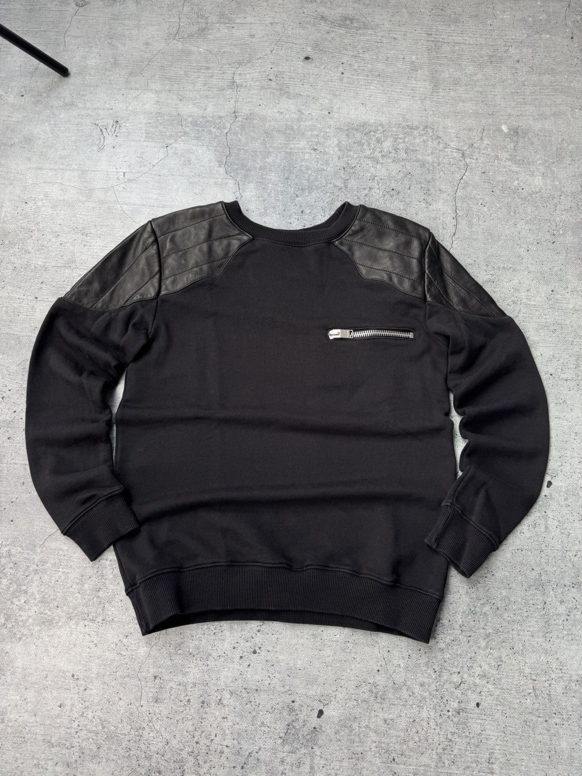 Saint Laurent Paris Vintage Saint Lauren Paris 2013’s Y2K Sweatshirt Size XS / US 0-2 / IT 36-38 - 1 Thumbnail