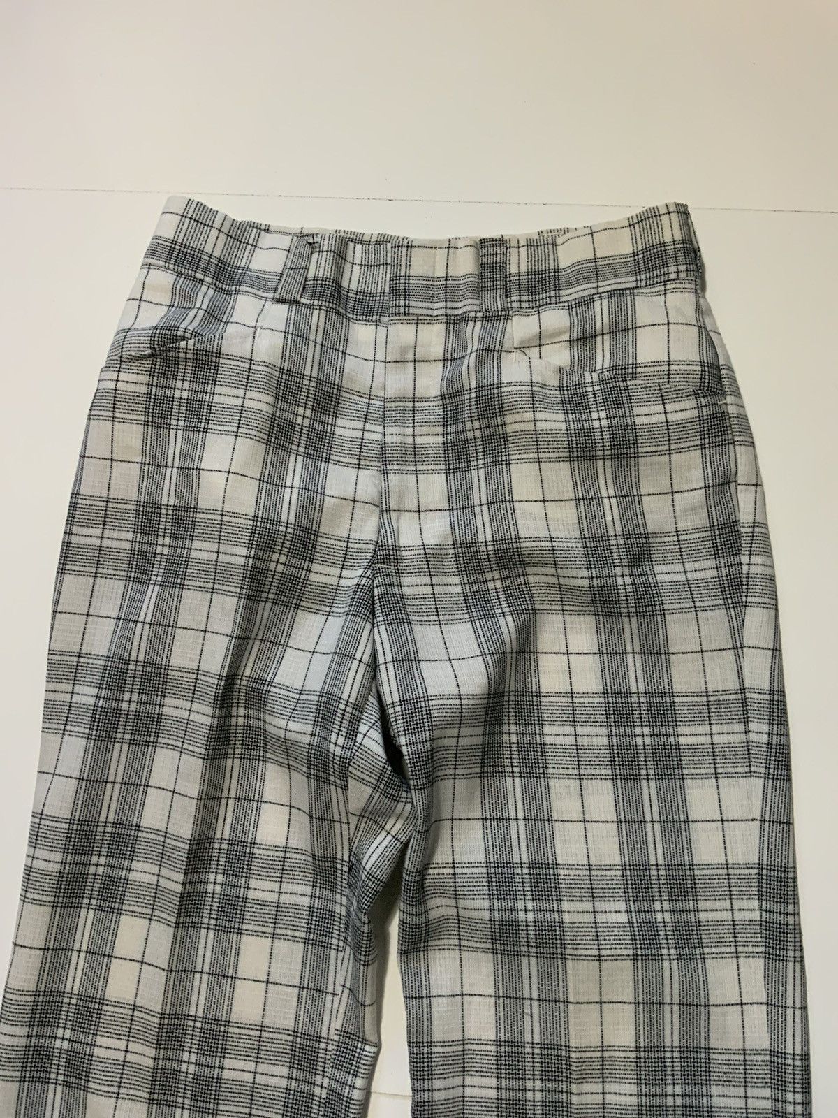 Vintage 70s PenWest Western Leisure Rockabilly Plaid Cowboy Pants Size US 32 / EU 48 - 5 Thumbnail