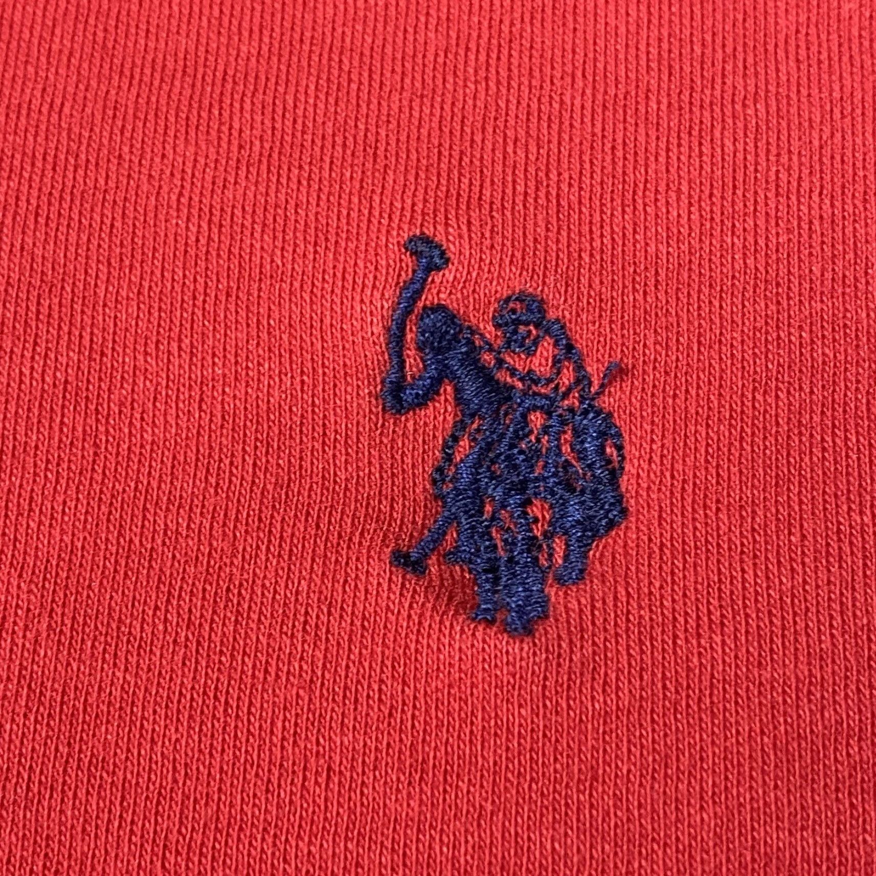 U.S. Polo Assn. U.S. Polo Assn. Polo Short Sleeve Shirt Men's Size Large Red Size US L / EU 52-54 / 3 - 6 Thumbnail