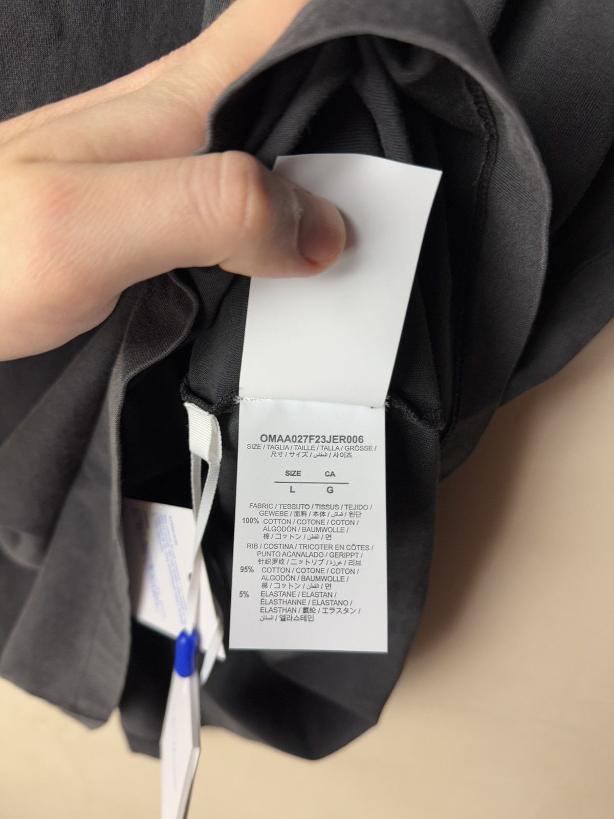 Off-White Off white Digit Bacchus Size US L / EU 52-54 / 3 - 8 Thumbnail