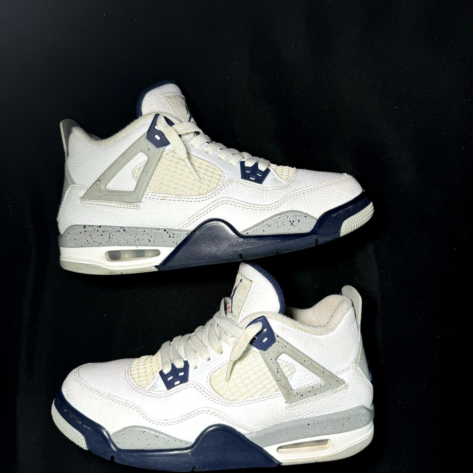 Jordan Brand × Nike Size 7 - Air Jordan 4 Retro GS Midnight Navy Men's Shoes Size US 7 / EU 40 - 3 Thumbnail