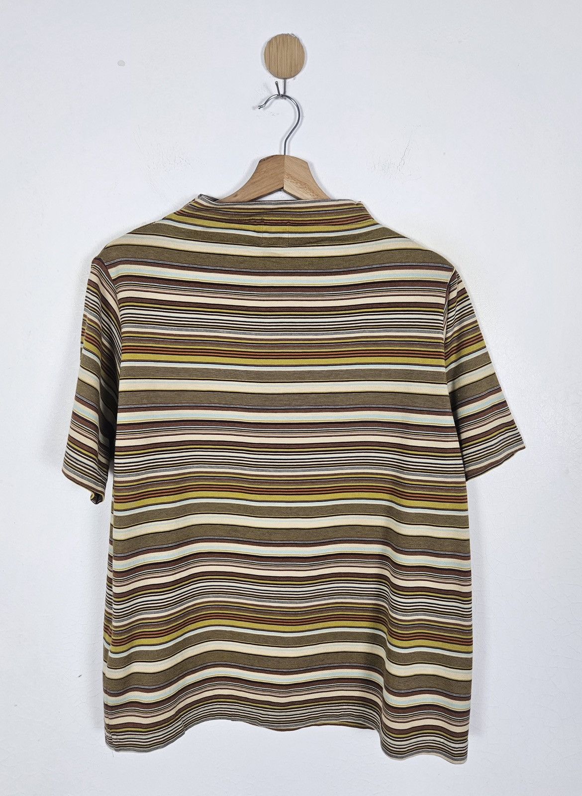 Hai Sporting Gear Hai Sporting Gear turtleneck stripe tee shirt Size US M / EU 48-50 / 2 - 2 Thumbnail
